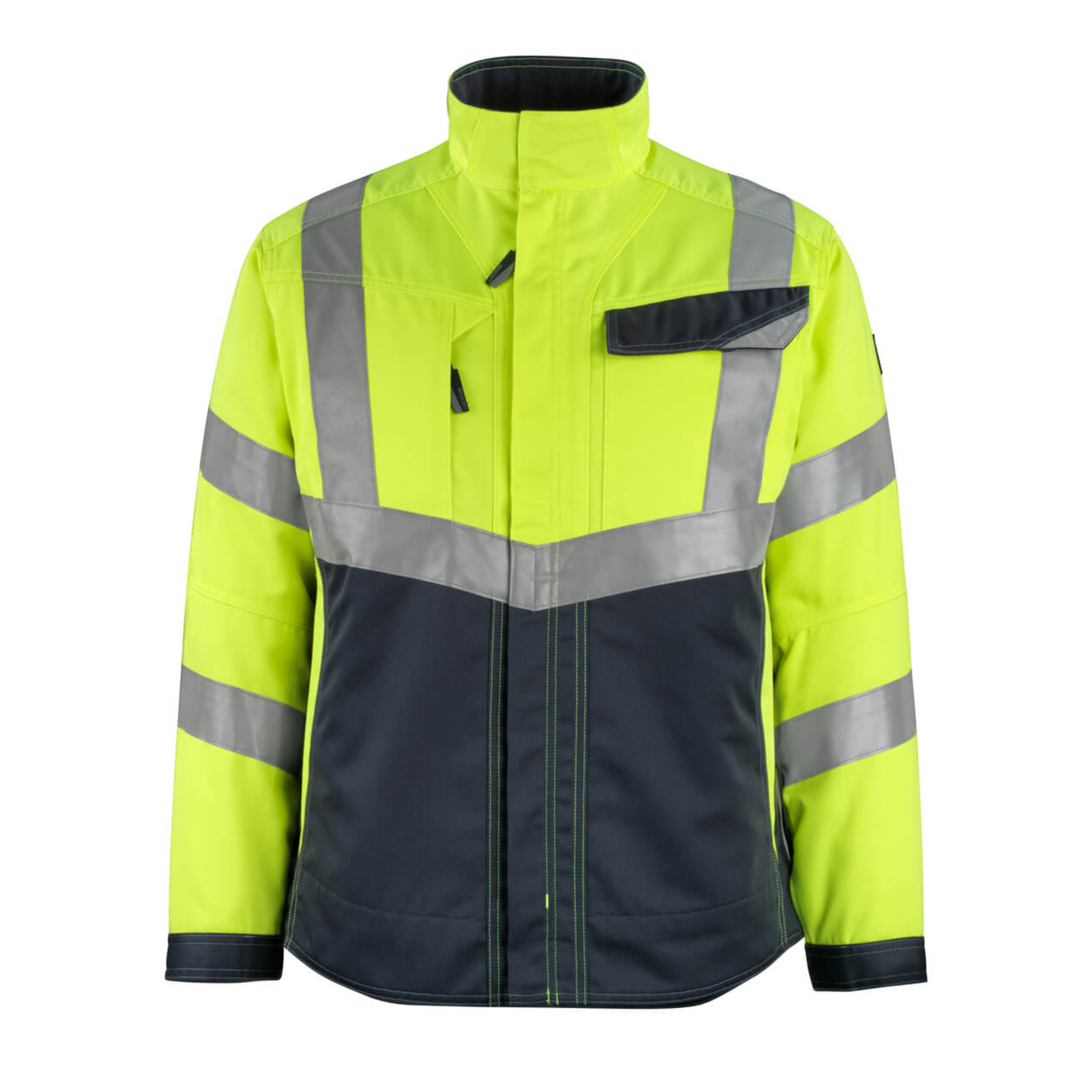 Veste SAFE SUPREME Hi-vis Jaune/Marine foncé MASCOT - 15509-860-17010