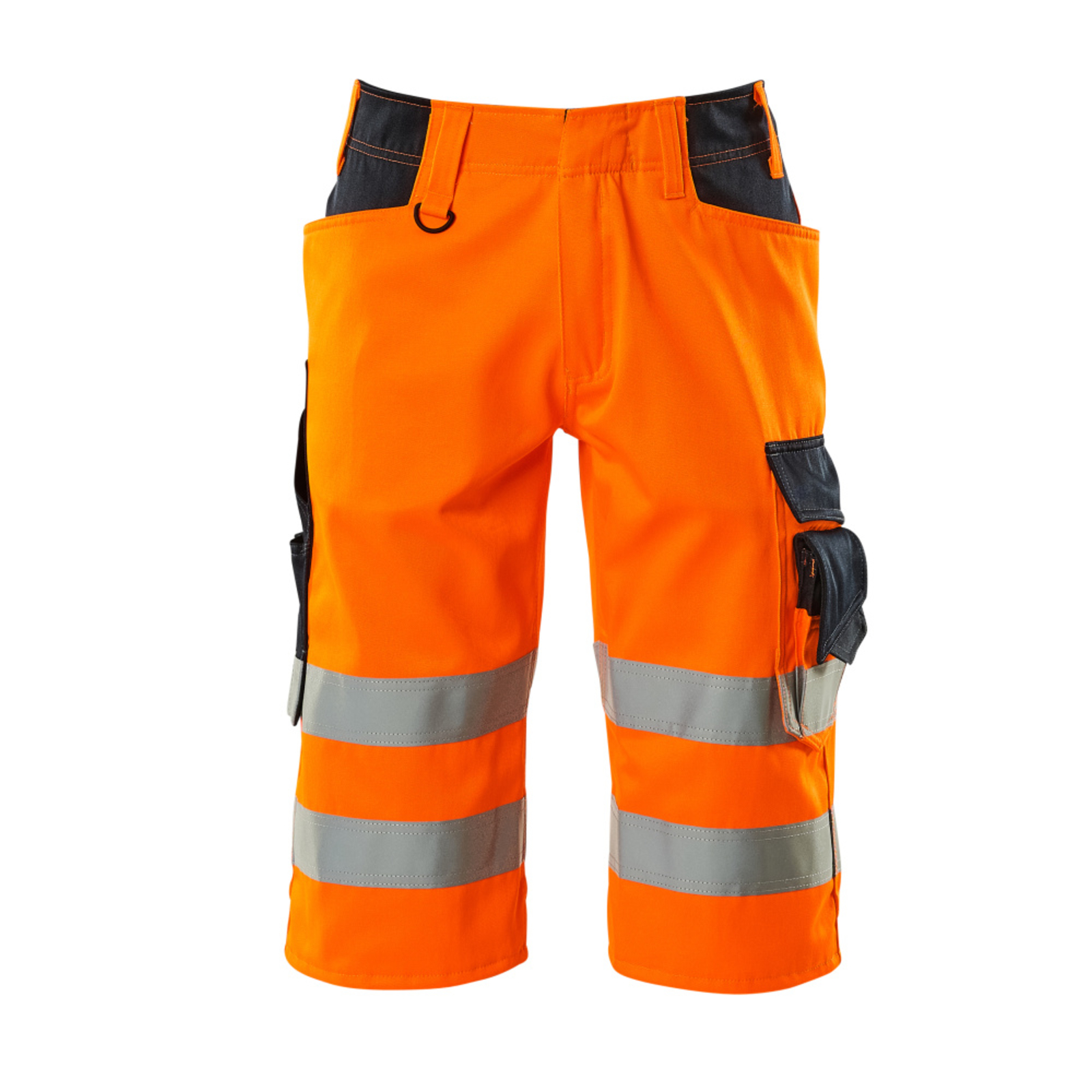Short long SAFE SUPREME Hi-vis Orange/Marine foncé MASCOT - 15549-860-14010
