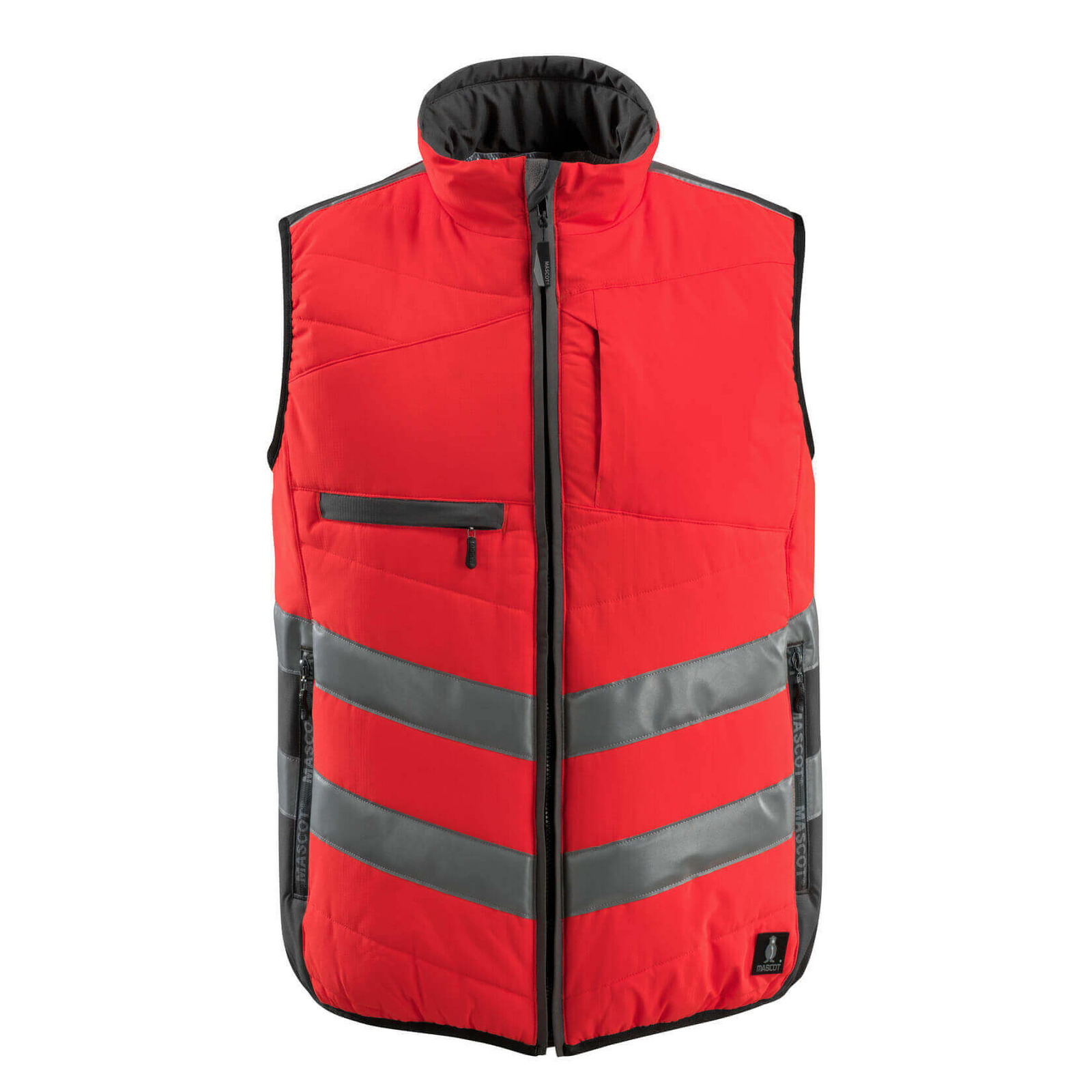 Gilet grand froid SAFE SUPREME Hi-vis Rouge/Anthracite foncé MASCOT - 15565-249-22218