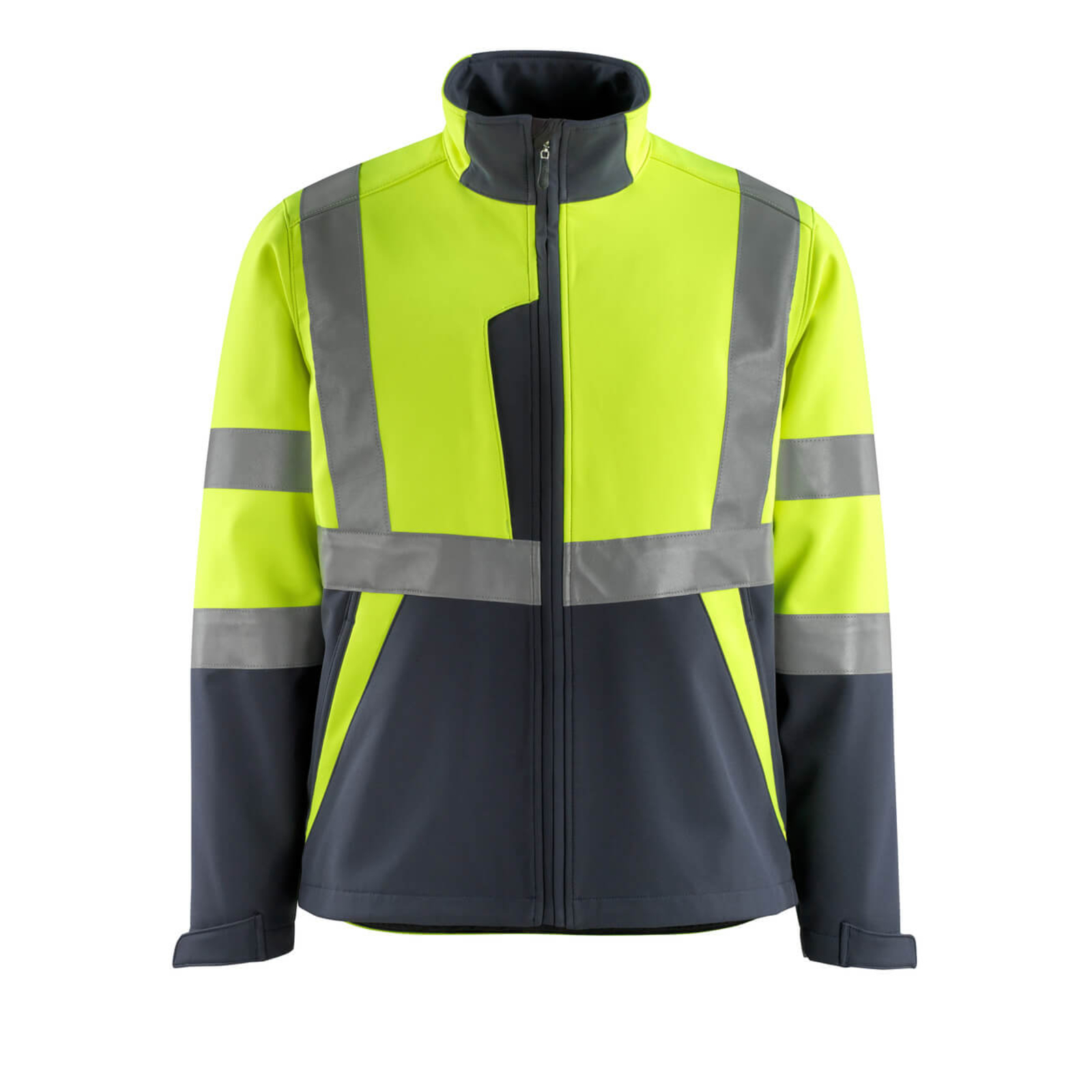 Veste Softshell SAFE LIGHT Hi-vis Jaune/Marine foncé MASCOT - 15902-253-17010