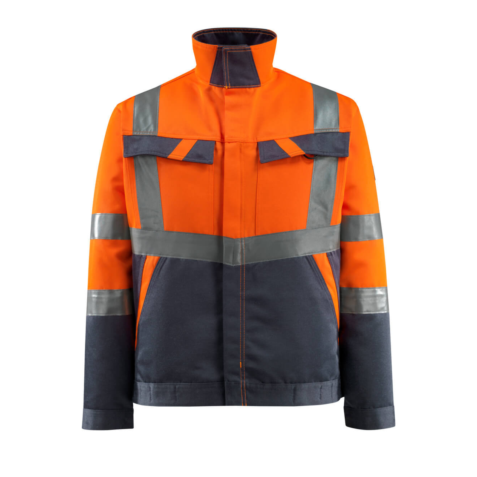 Veste SAFE LIGHT Hi-vis Orange/Marine foncé MASCOT - 15909-948-14010