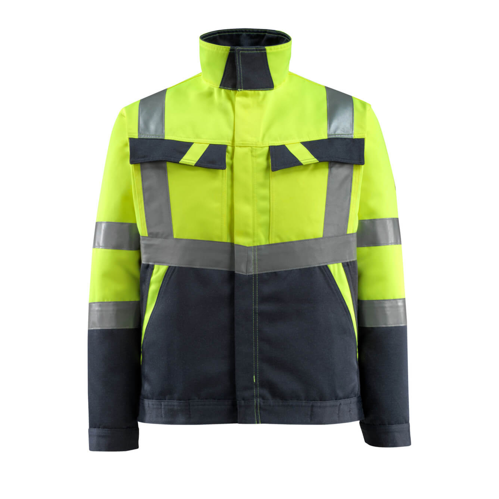 Veste SAFE LIGHT Hi-vis Jaune/Marine foncé MASCOT - 15909-948-17010