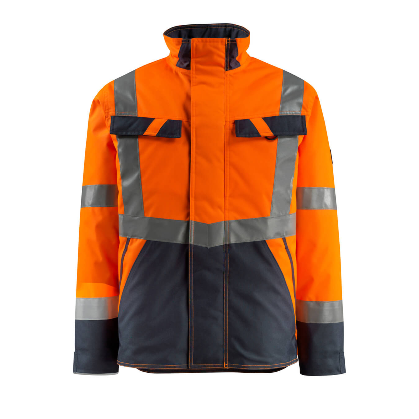 Veste grand froid SAFE LIGHT Hi-vis Orange/Marine foncé MASCOT - 15935-126-14010