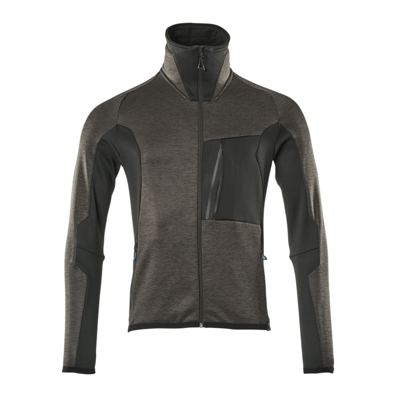 Pull polaire zippé ADVANCED Anthracite foncé/Noir MASCOT - 17103-316-1809