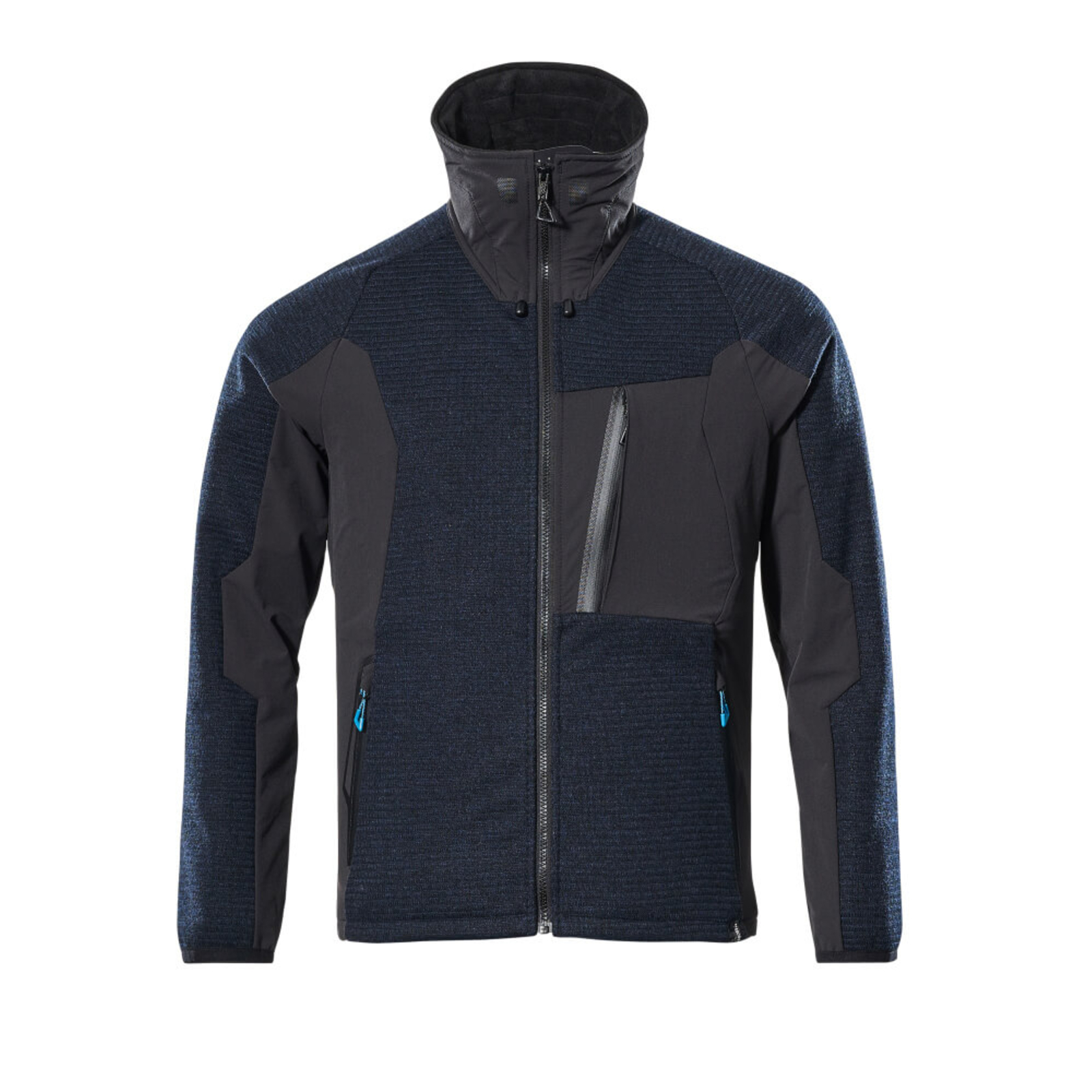 Veste tricot zippé ADVANCED Marine foncé/Noir MASCOT - 17105-309-01009