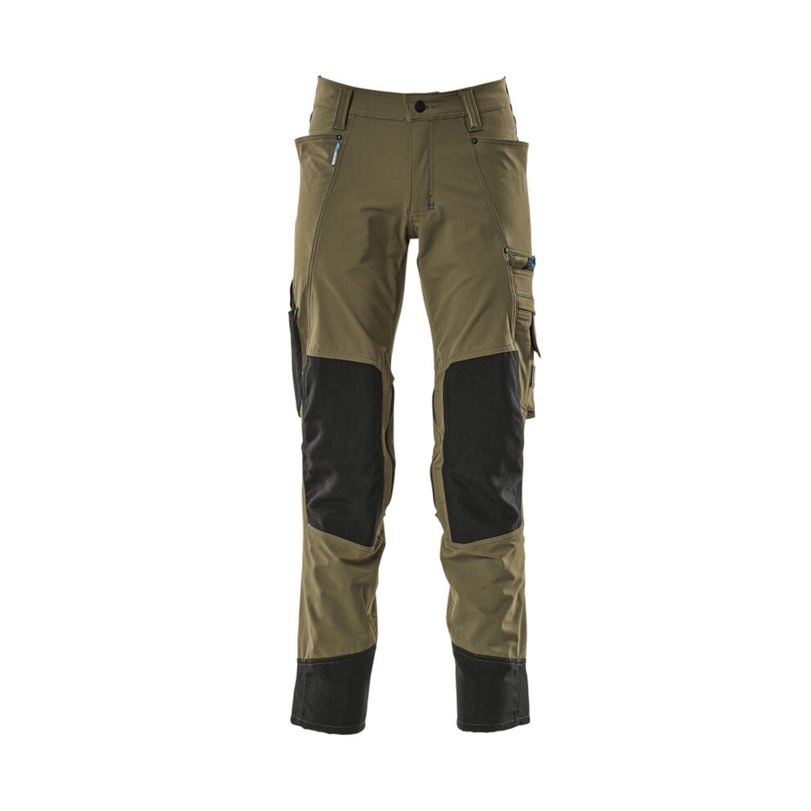 Pantalon avec poches genouillères ADVANCED Vert foncé MASCOT - 17179-311-33