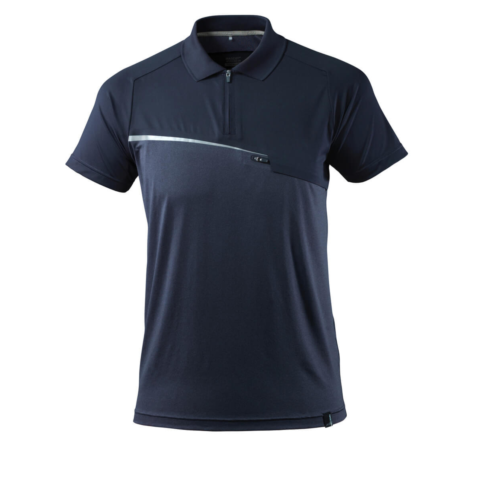 Polo avec poche poitrine ADVANCED Marine foncé MASCOT - 17283-945-010