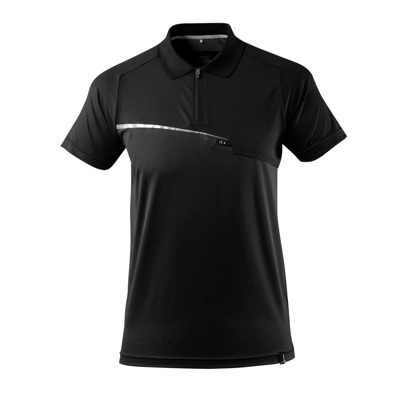 Polo avec poche poitrine ADVANCED Noir MASCOT - 17283-945-09
