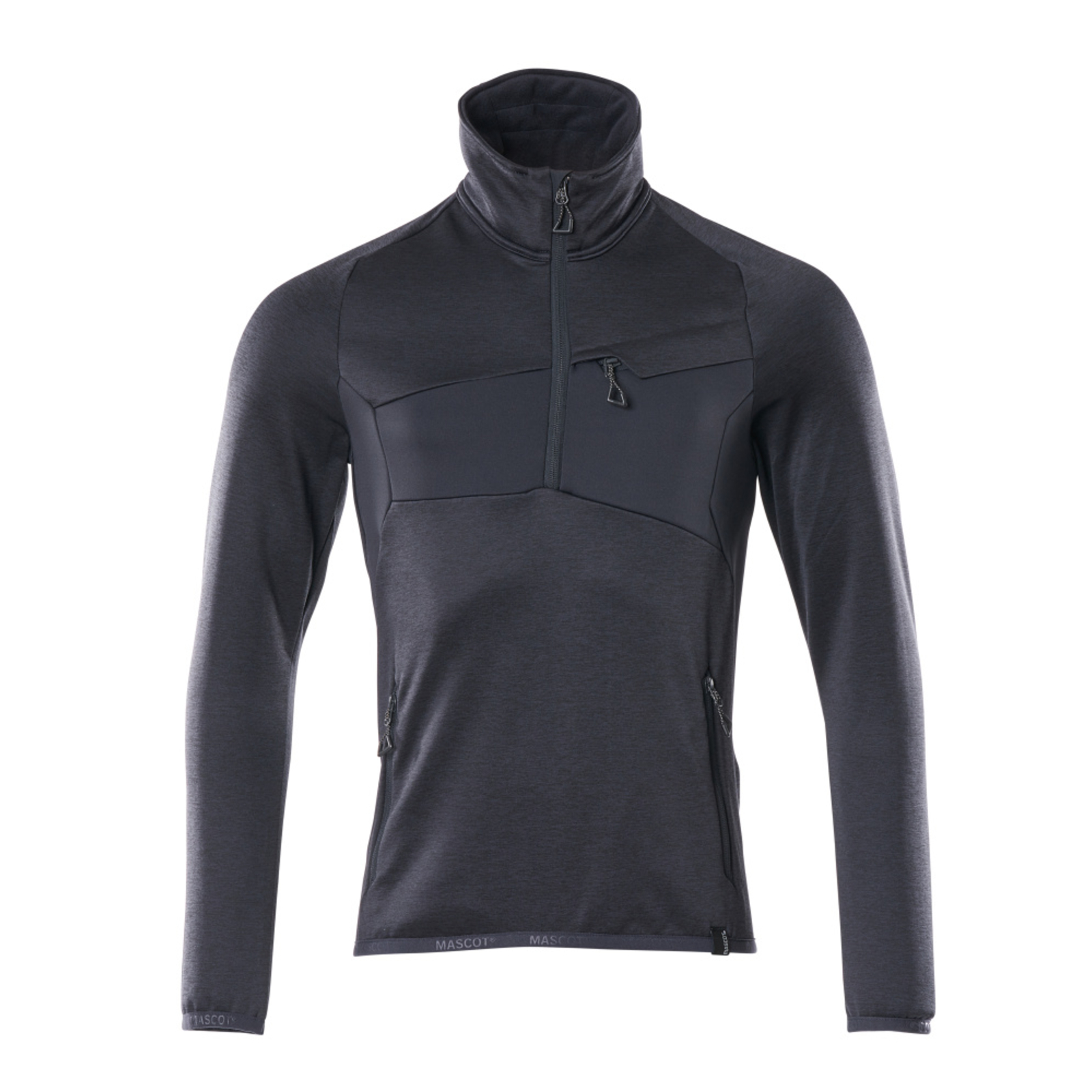 Pull polaire demi-zippé ACCELERATE Marine foncé MASCOT - 18003-316-010