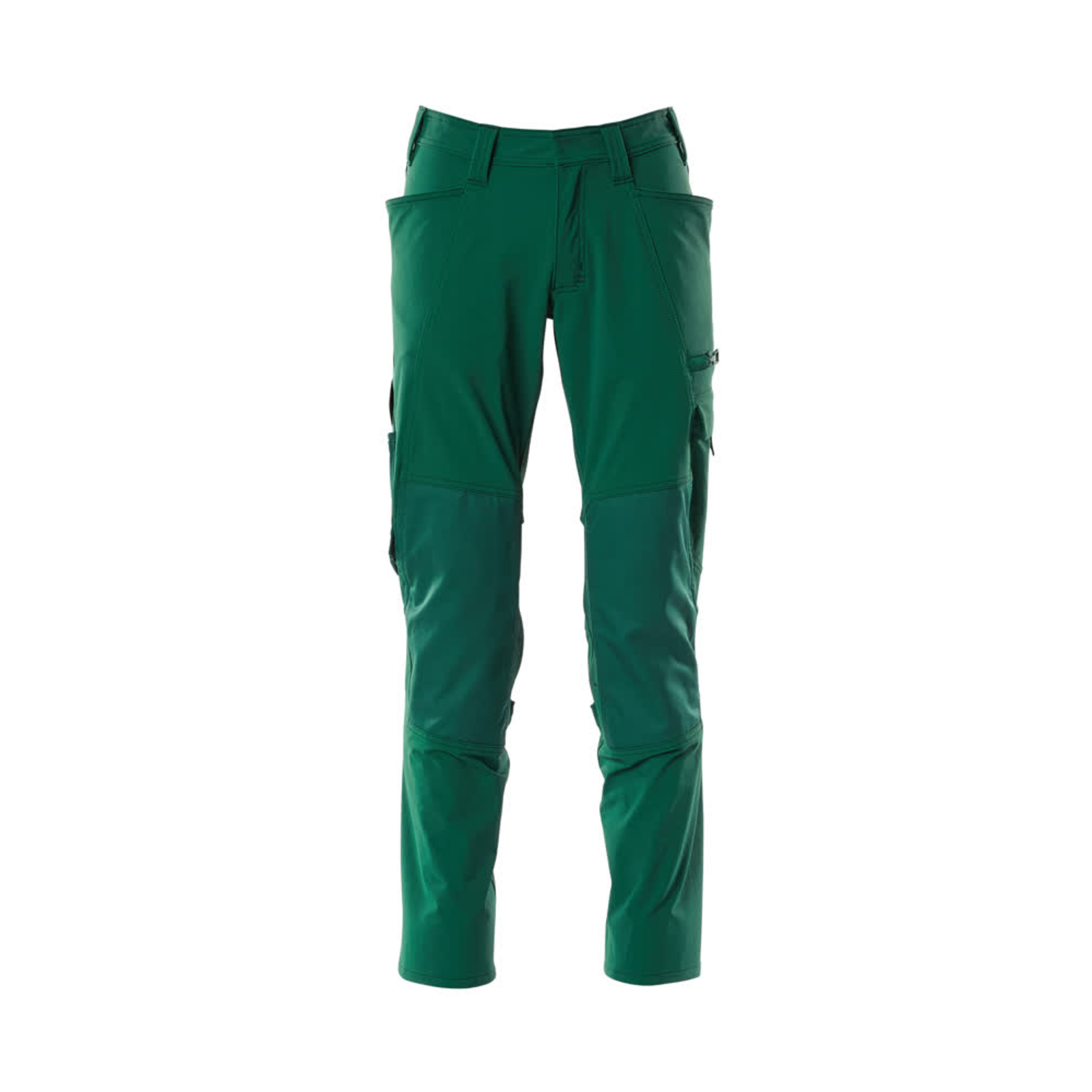 Pantalon avec poches genouillères ACCELERATE Vert bouteille MASCOT - 18079-511-03