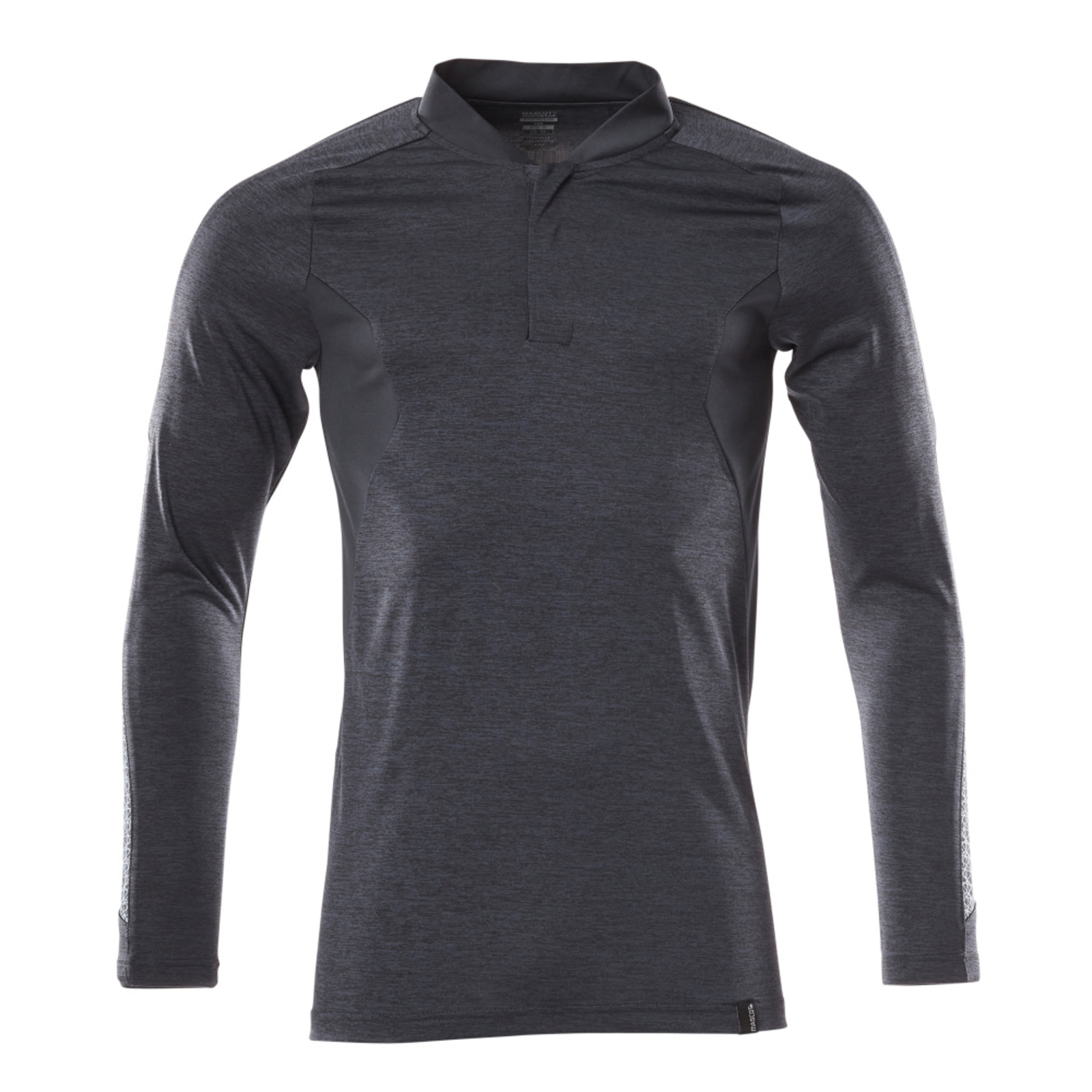 Polo manches longues ACCELERATE Marine foncé chiné MASCOT - 18081-810-010