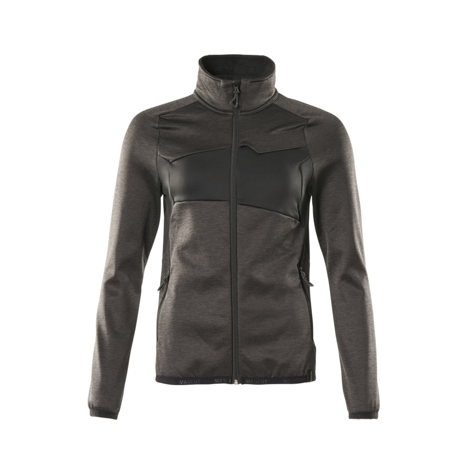 Pull polaire zippé ACCELERATE Anthracite foncé/Noir MASCOT - 18153-316-1809