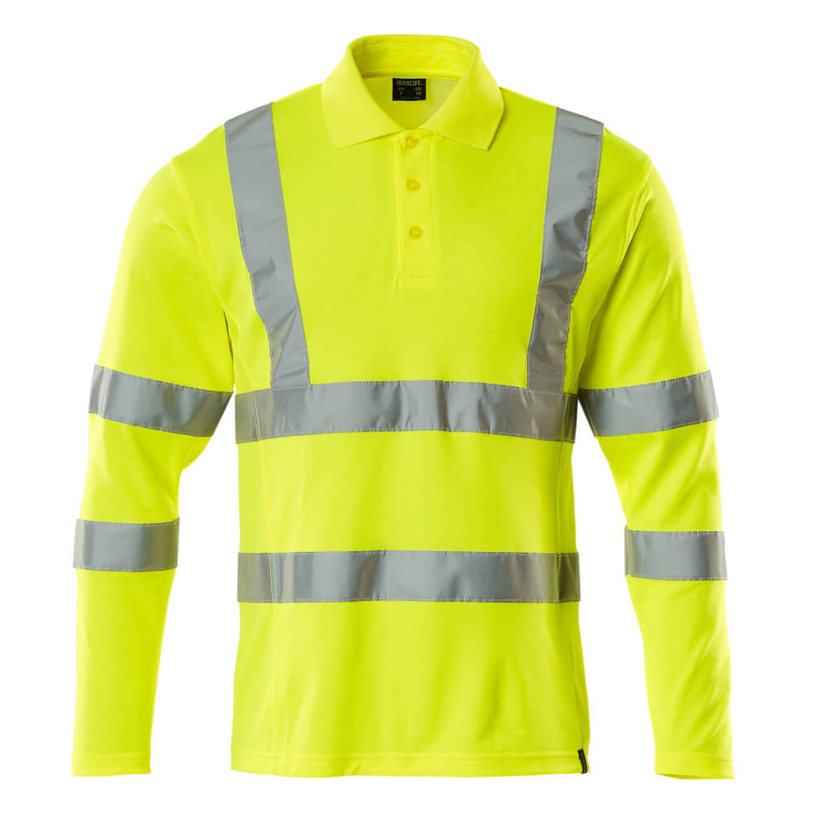 Polo manches longues SAFE CLASSIC Hi-vis Jaune MASCOT - 18283-995-17