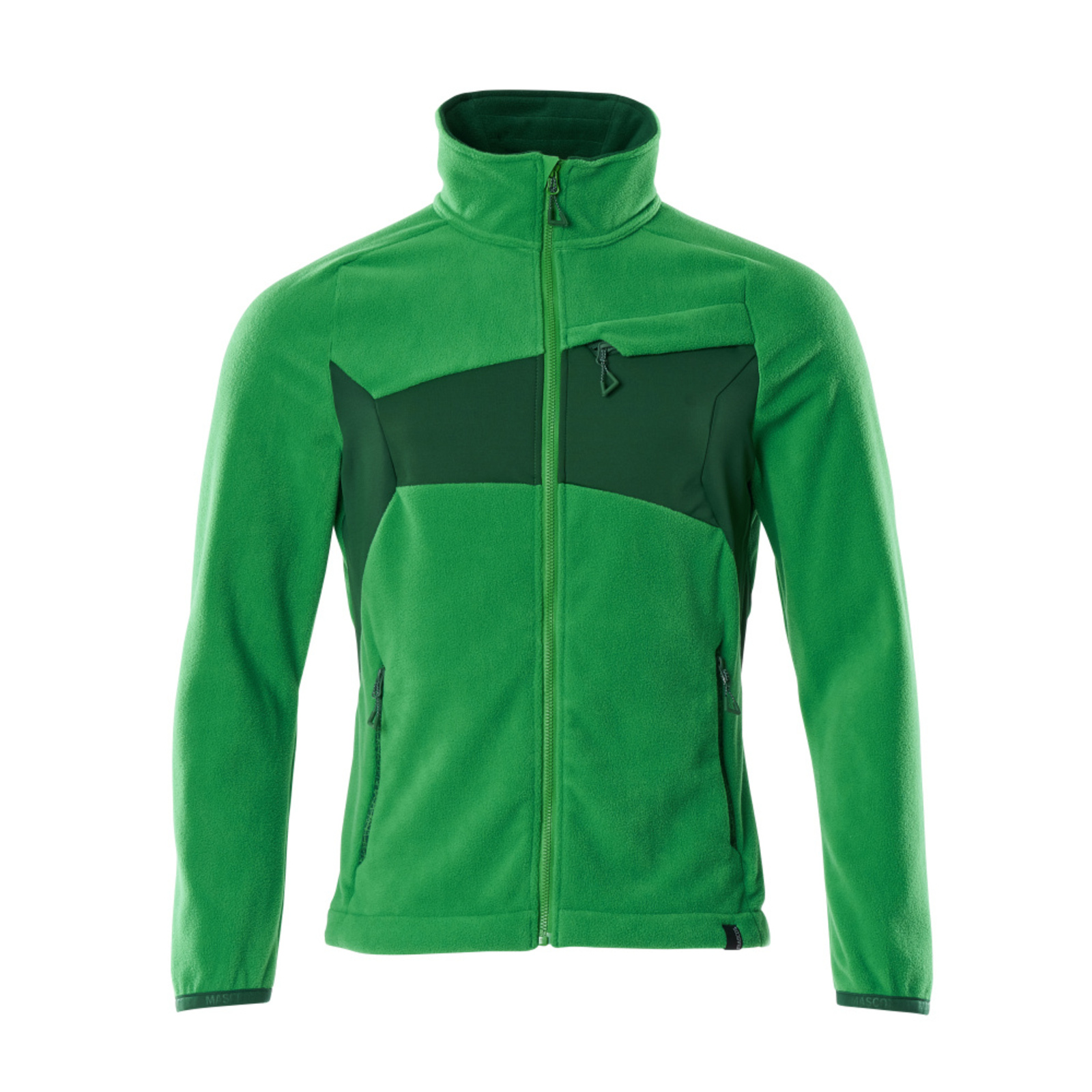 Veste polaire ACCELERATE Vert gazon/Vert bouteille MASCOT - 18303-137-33303