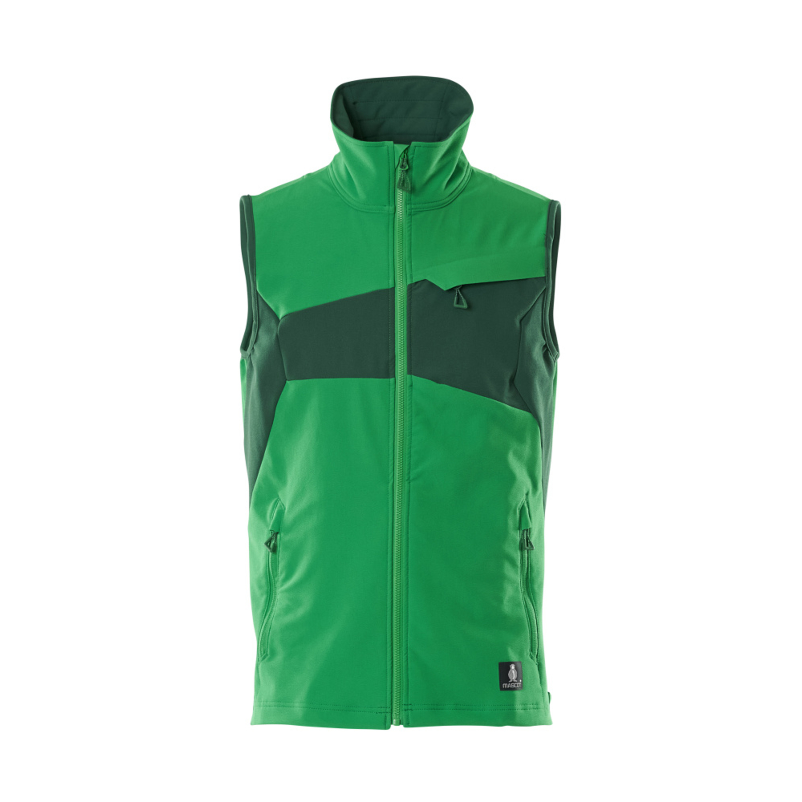 Gilet ACCELERATE Vert gazon/Vert bouteille MASCOT - 18365-511-33303
