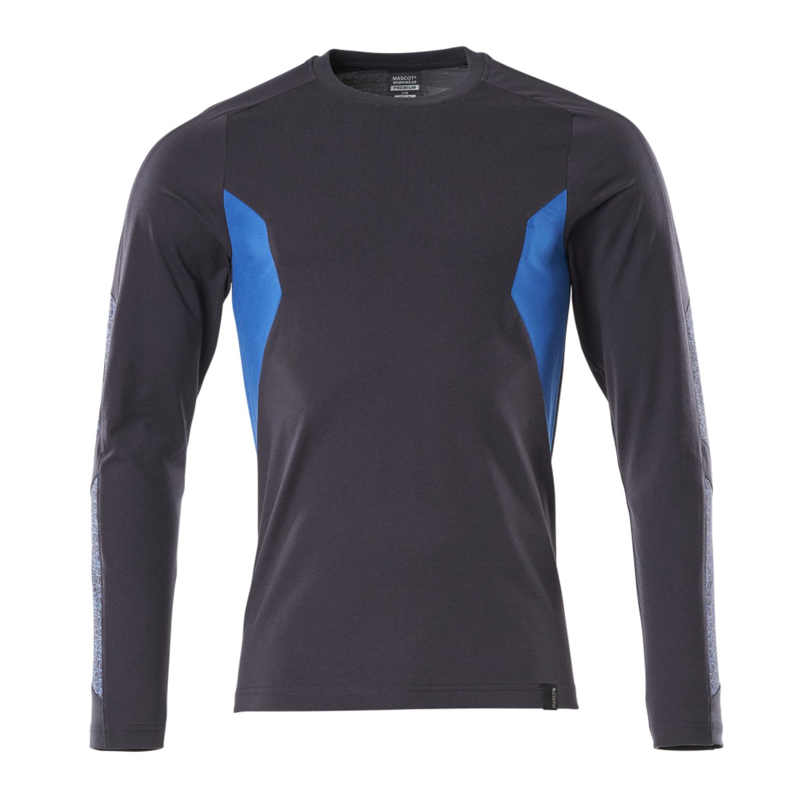 T-shirt manches longues ACCELERATE Marine foncé/Bleu olympien MASCOT - 18381-959-01091