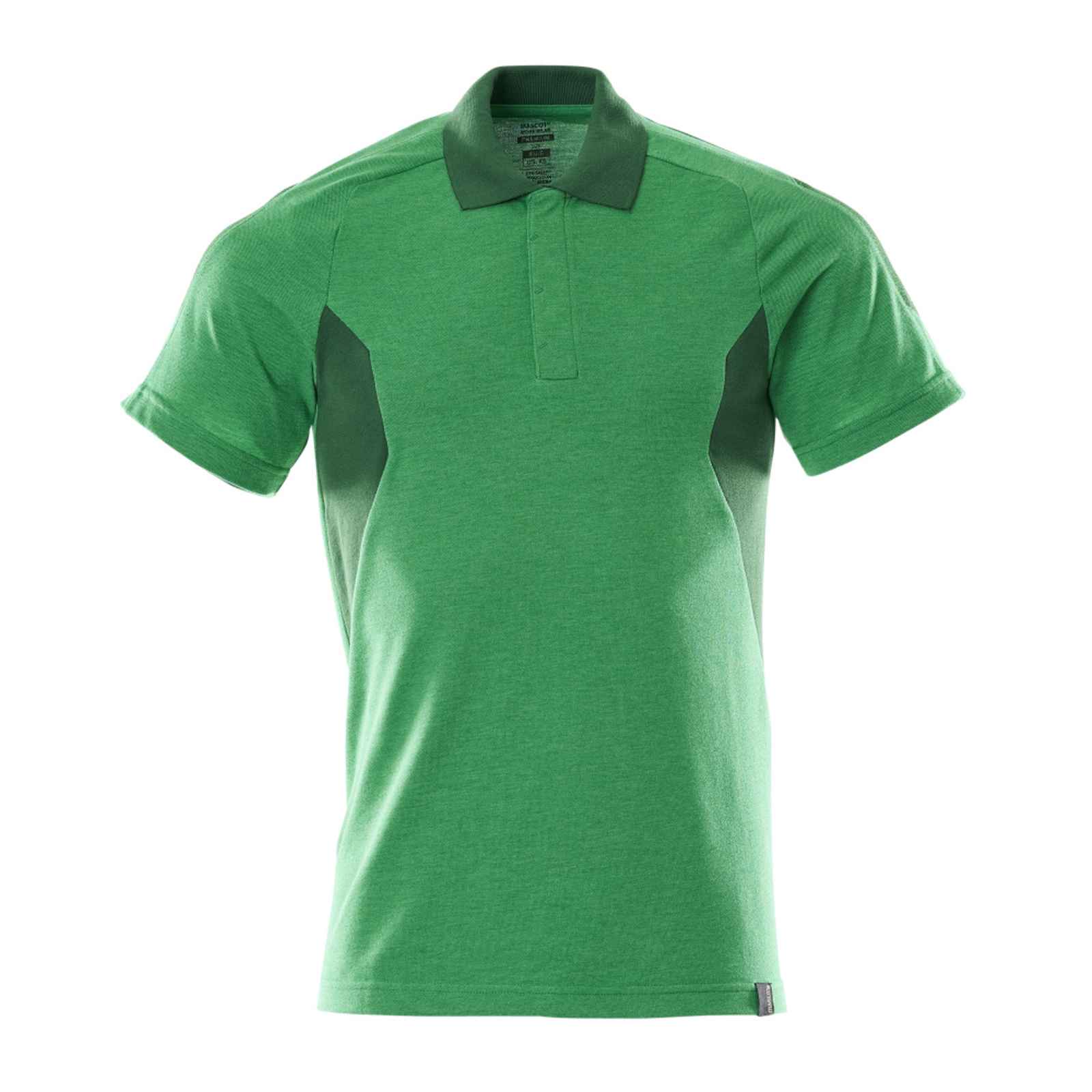 Polo ACCELERATE Vert gazon/Vert bouteille MASCOT - 18383-961-33303