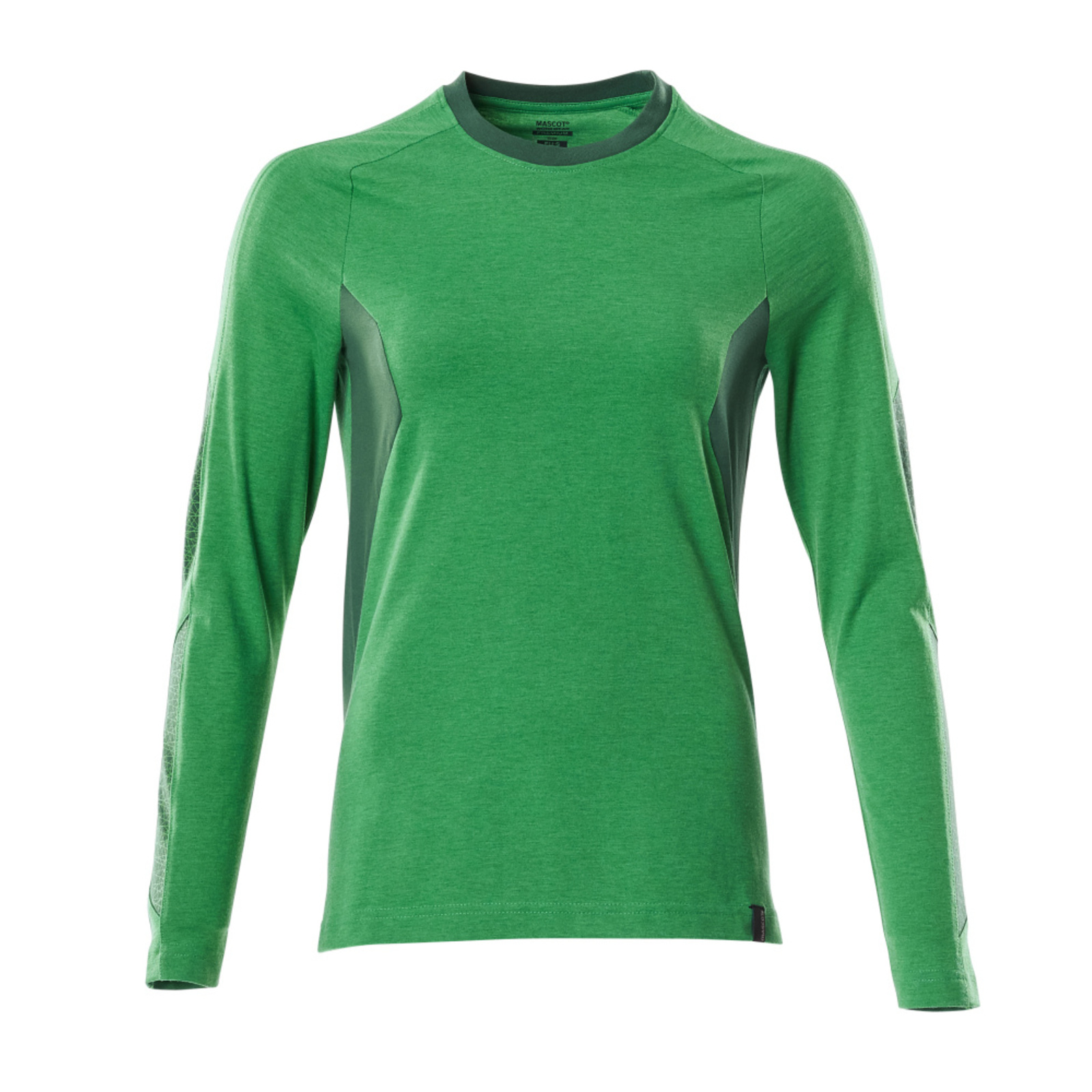 T-shirt manches longues ACCELERATE Vert gazon/Vert bouteille MASCOT - 18391-959-33303