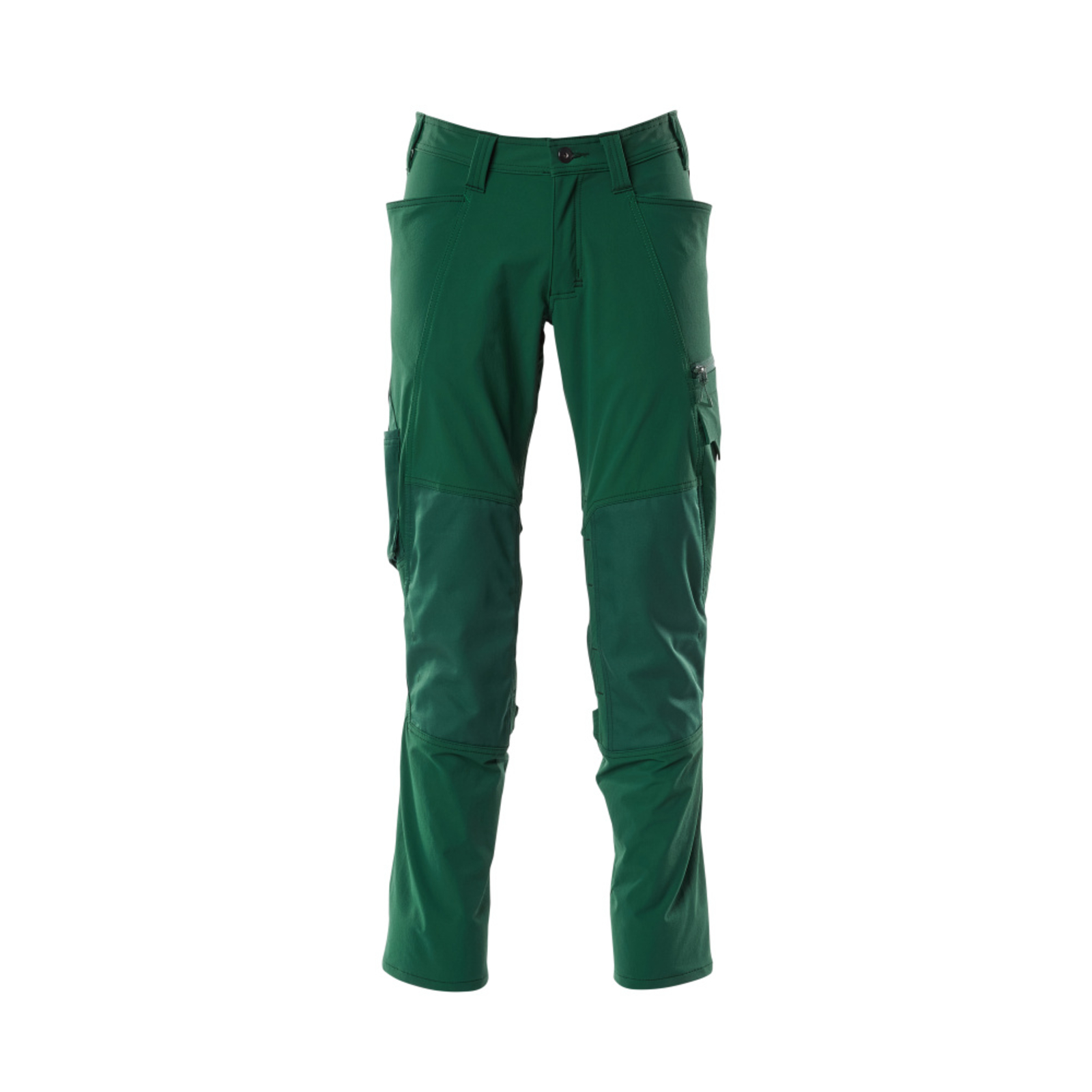 Pantalon avec poches genouillères ACCELERATE Vert bouteille MASCOT - 18479-311-03