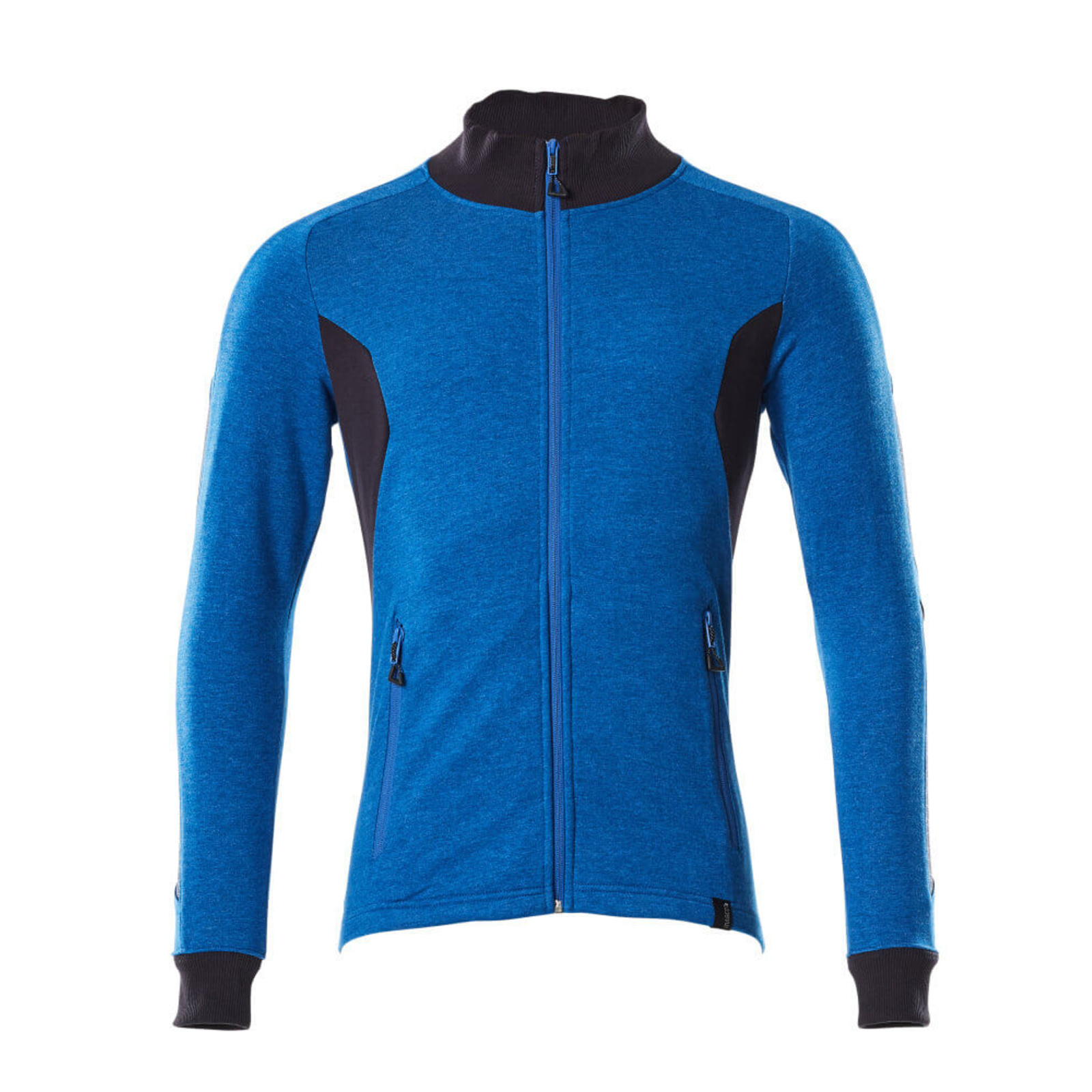 Sweatshirt zippé ACCELERATE Bleu olympien/Marine foncé MASCOT - 18484-962-91010