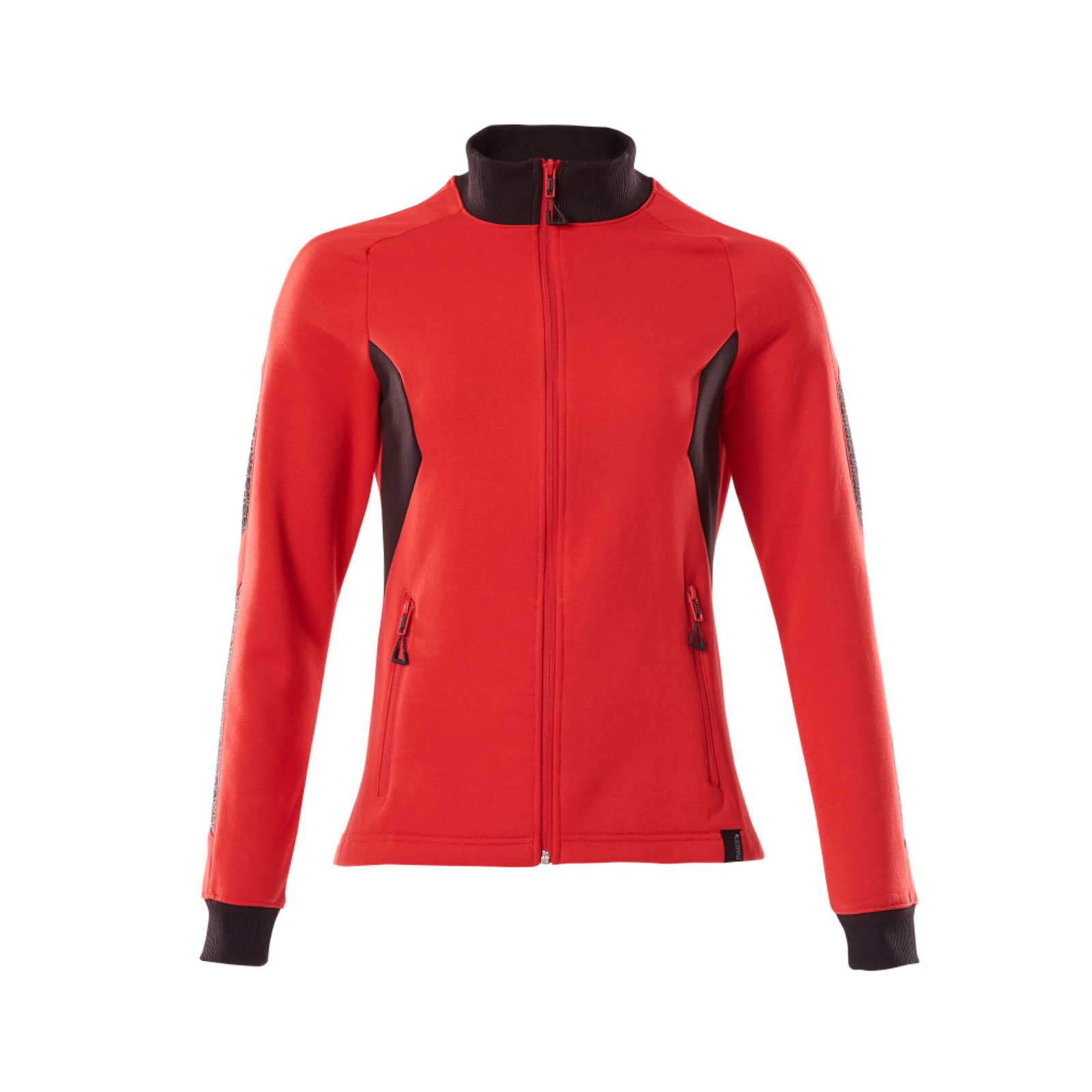 Sweatshirt zippé ACCELERATE Rouge trafic/Noir MASCOT - 18494-962-20209