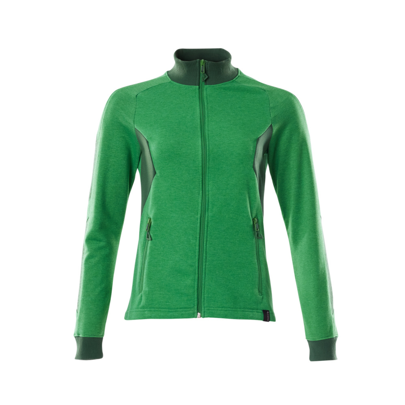 Sweatshirt zippé ACCELERATE Vert gazon/Vert bouteille MASCOT - 18494-962-33303