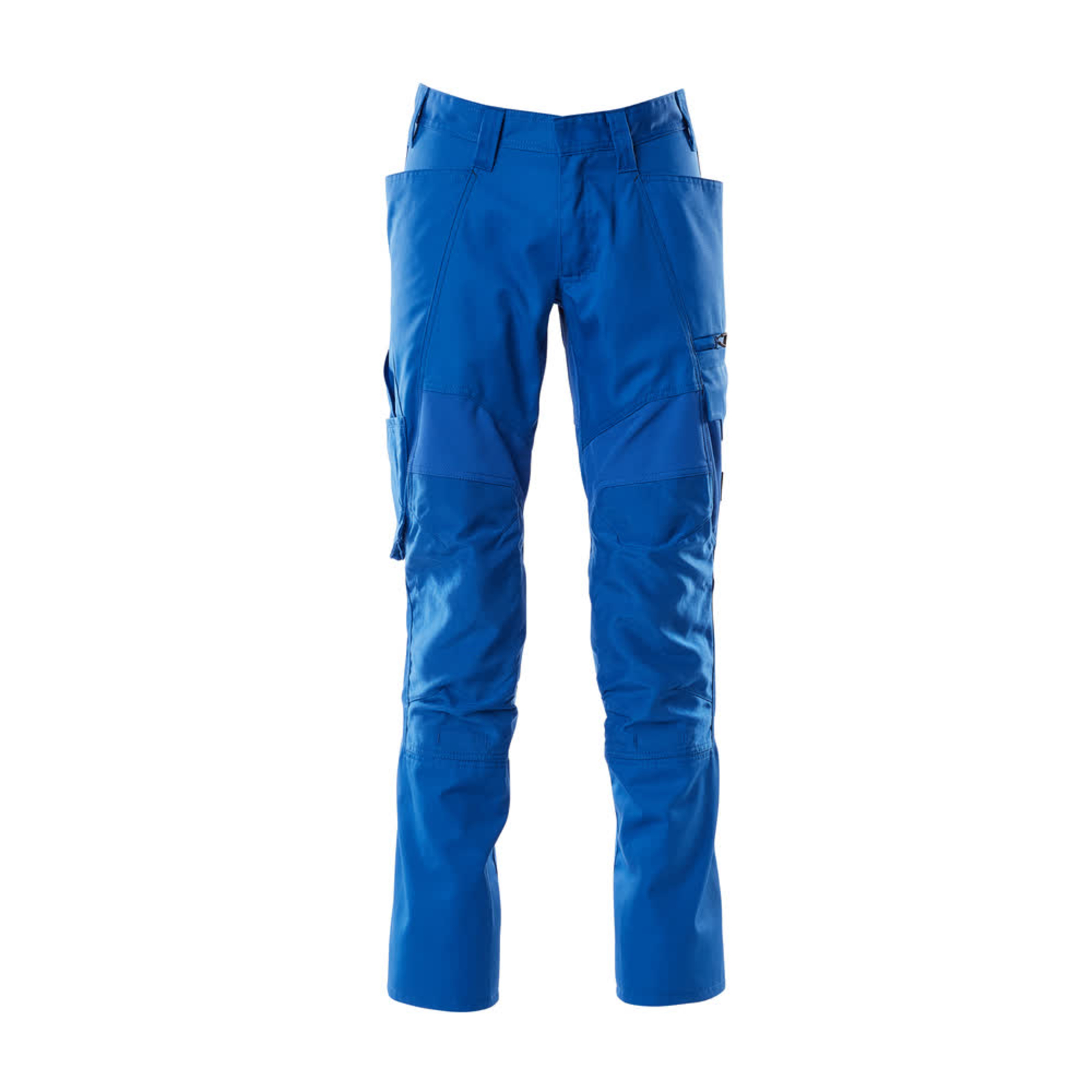 Pantalon avec poches genouillères ACCELERATE Bleu olympien Entrejambe 76cm MASCOT - 18579-442-91