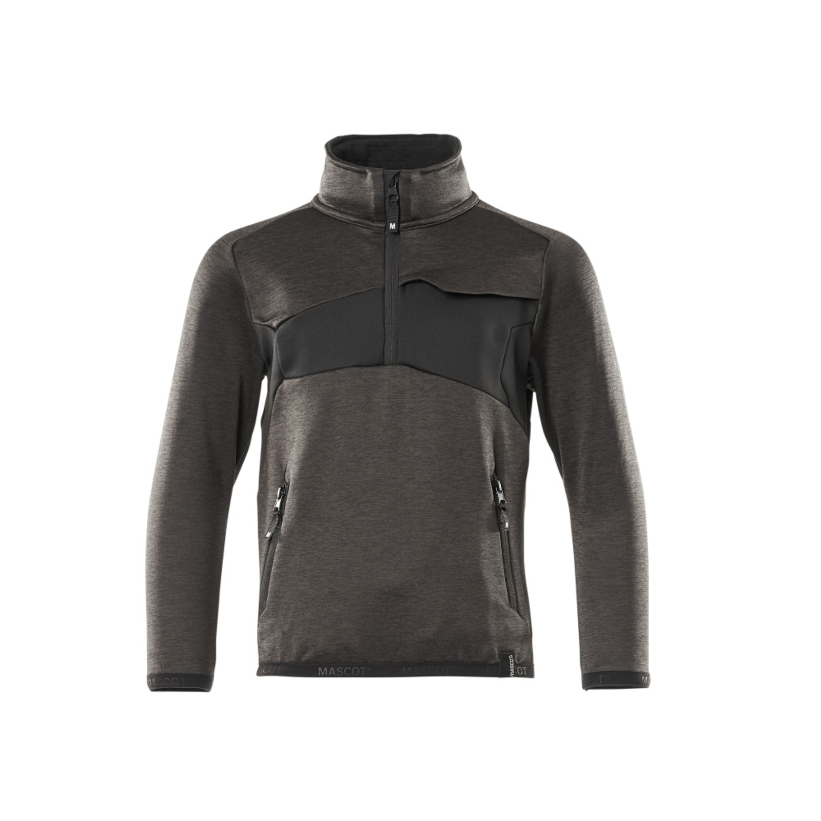 Pull polaire pour enfants ACCELERATE Anthracite foncé/Noir MASCOT - 18903-316-1809
