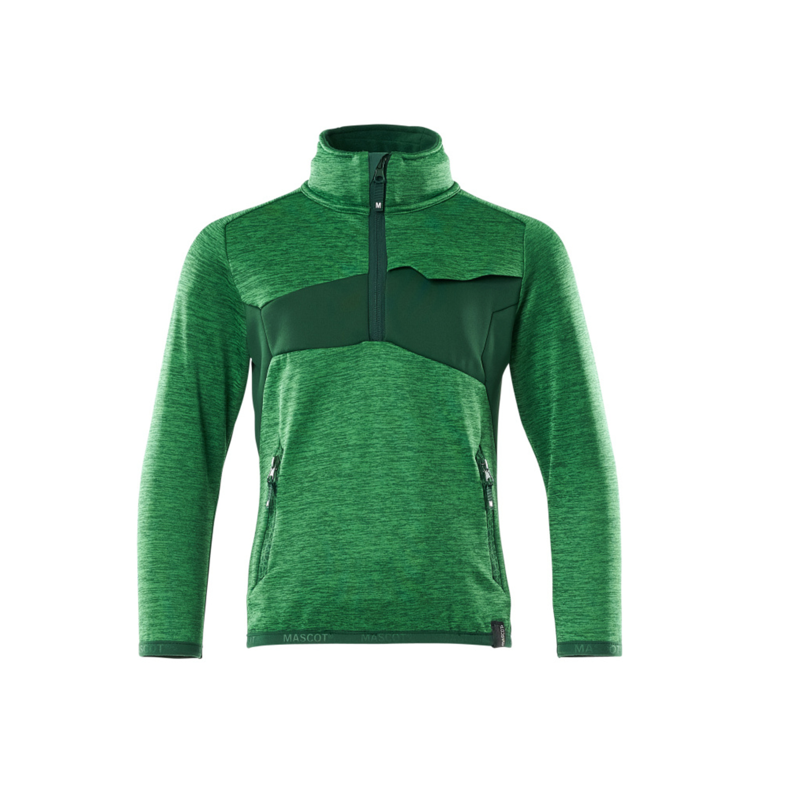 Pull polaire pour enfants ACCELERATE Vert gazon/Vert bouteille MASCOT - 18903-316-33303