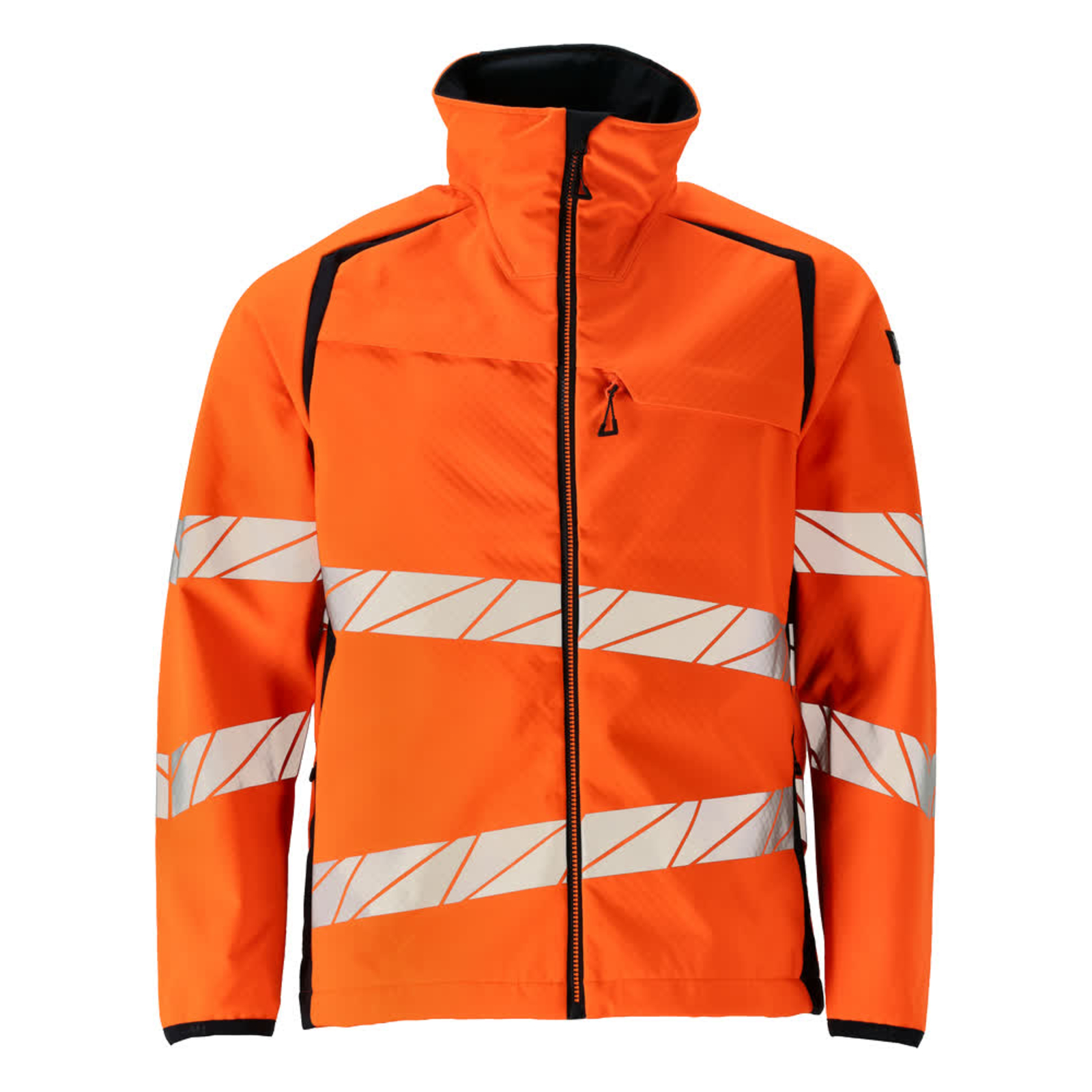 Veste Softshell ACCELERATE SAFE Hi-vis Orange/Marine foncé MASCOT - 19002-143-14010