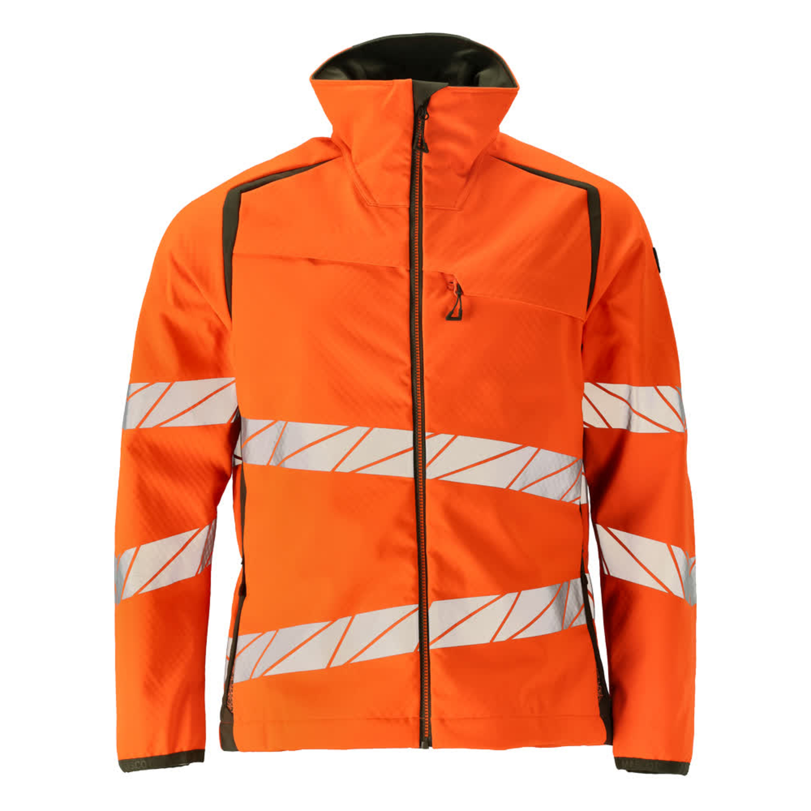 Veste Softshell ACCELERATE SAFE Hi-vis Orange/Vert mousse MASCOT - 19002-143-1433