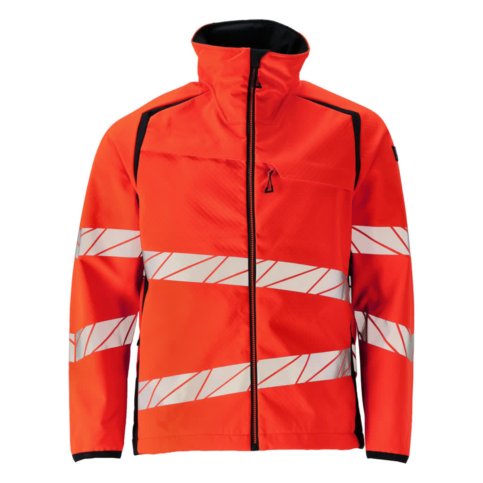 Veste Softshell ACCELERATE SAFE Hi-vis Rouge/Marine foncé MASCOT - 19002-143-22210