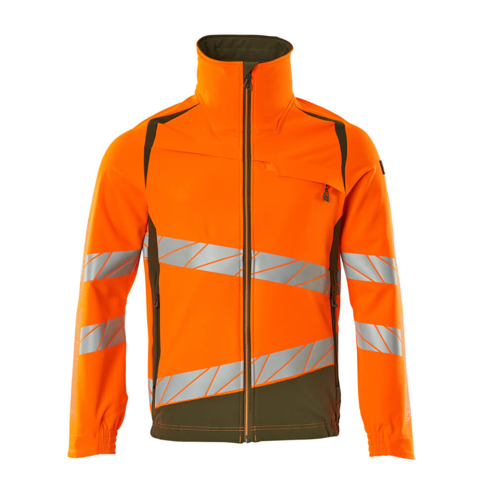 Veste ACCELERATE SAFE Hi-vis Orange/Vert mousse MASCOT - 19009-511-1433