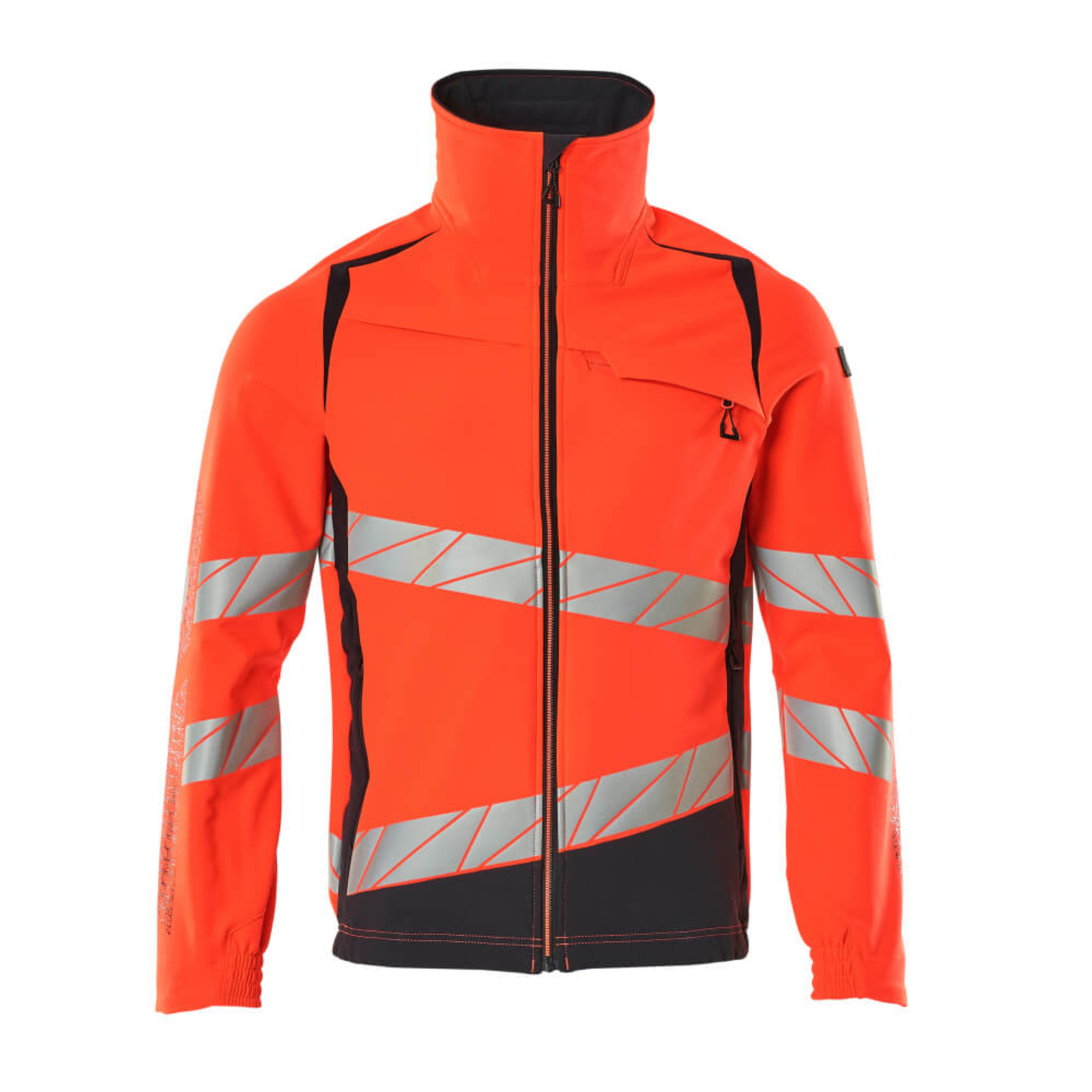 Veste ACCELERATE SAFE Hi-vis Rouge/Marine foncé MASCOT - 19009-511-22210