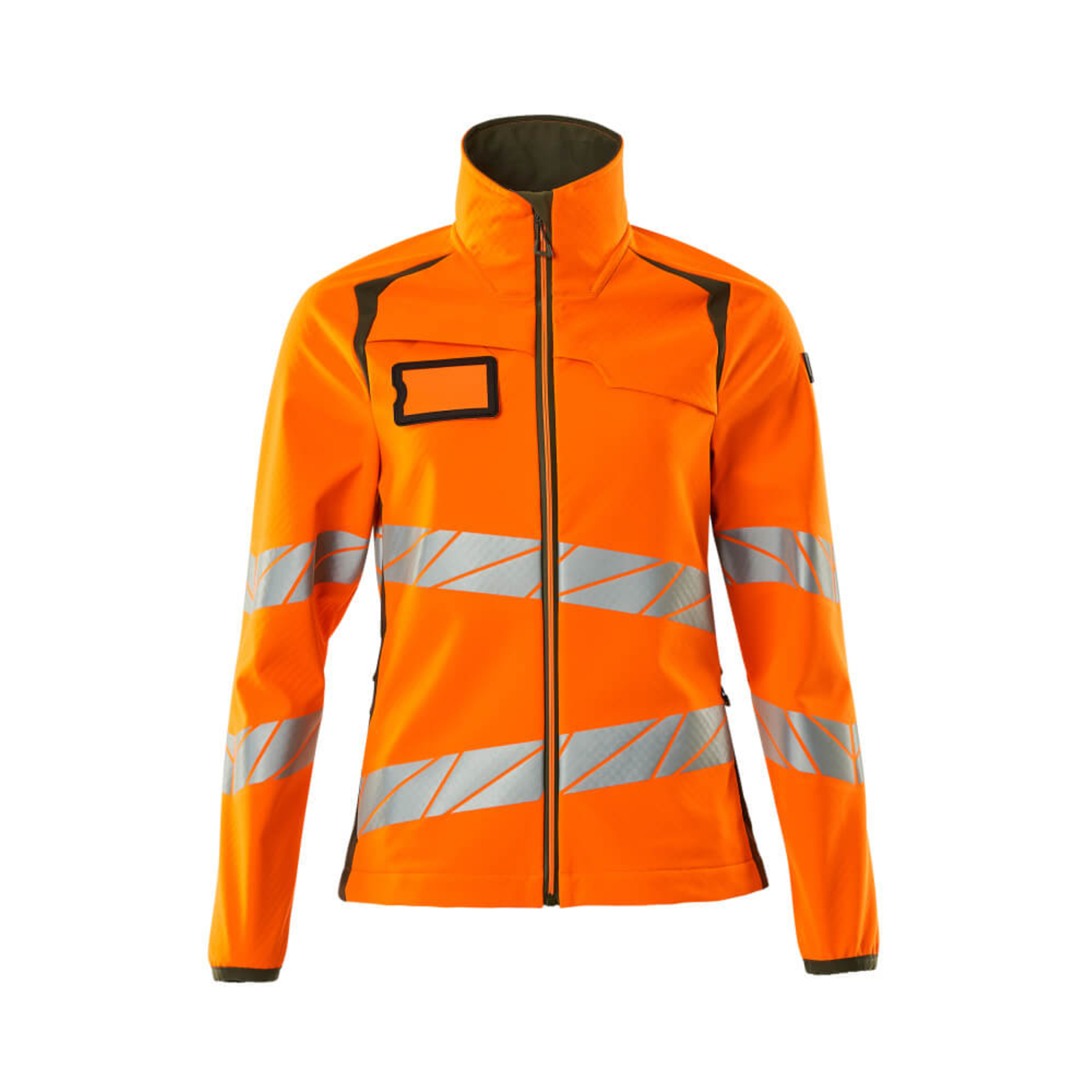 Veste Softshell ACCELERATE SAFE Hi-vis Orange/Vert mousse MASCOT - 19012-143-1433