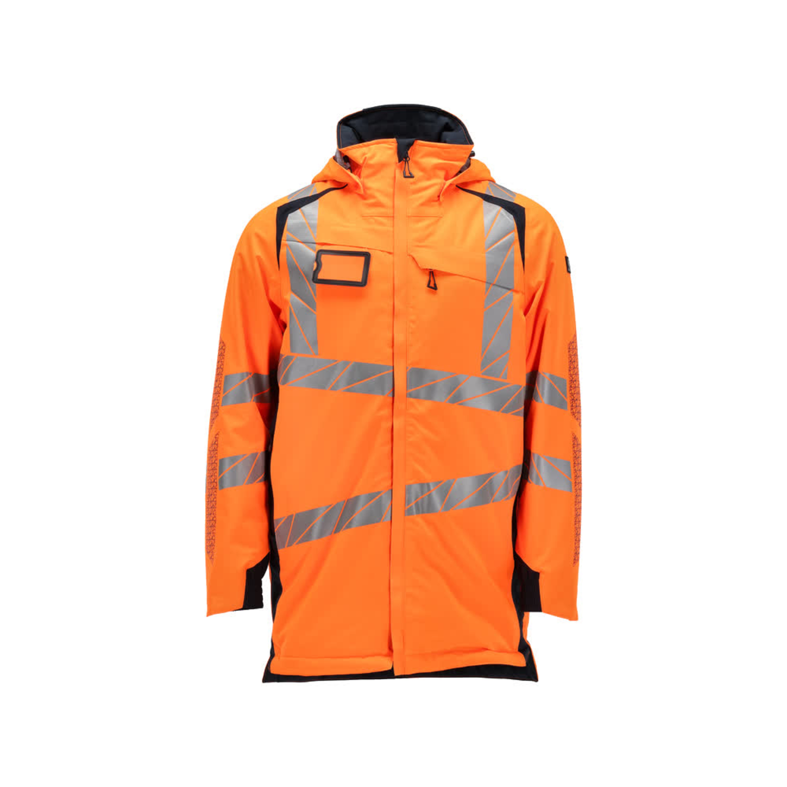 Parka ACCELERATE SAFE Hi-vis Orange/Marine foncé MASCOT - 19030-449-14010