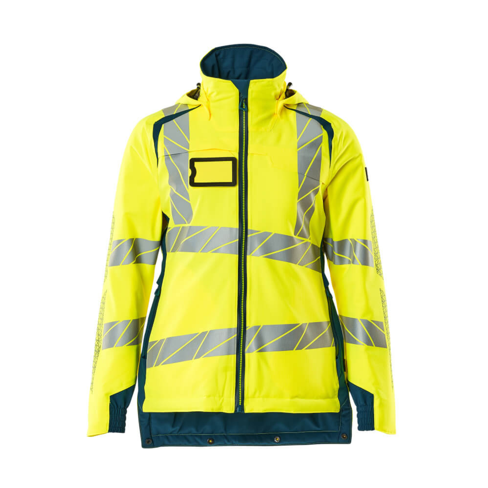 Veste grand froid ACCELERATE SAFE Hi-vis Jaune/Bleu pétrole foncé MASCOT - 19045-449-1744