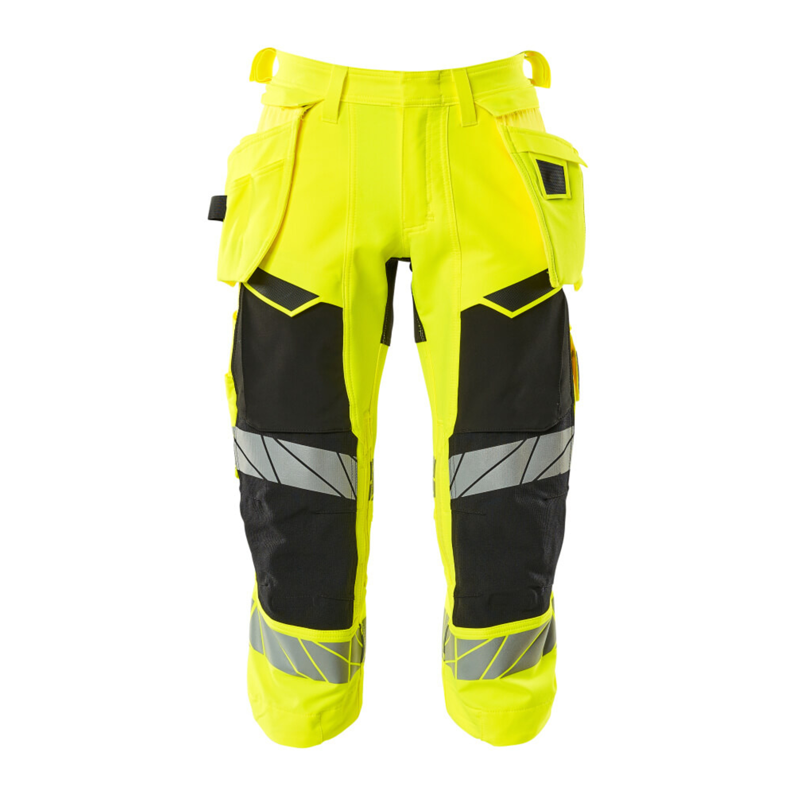 Pantacourt avec poches flottantes ACCELERATE SAFE Hi-vis Jaune/Noir MASCOT - 19049-711-1709