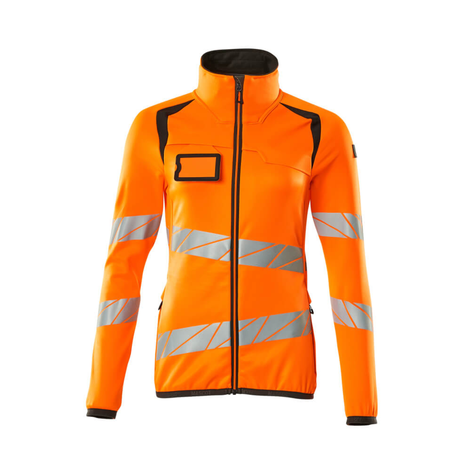 Pull polaire zippé ACCELERATE SAFE Hi-vis Orange/Anthracite foncé MASCOT - 19153-315-1418