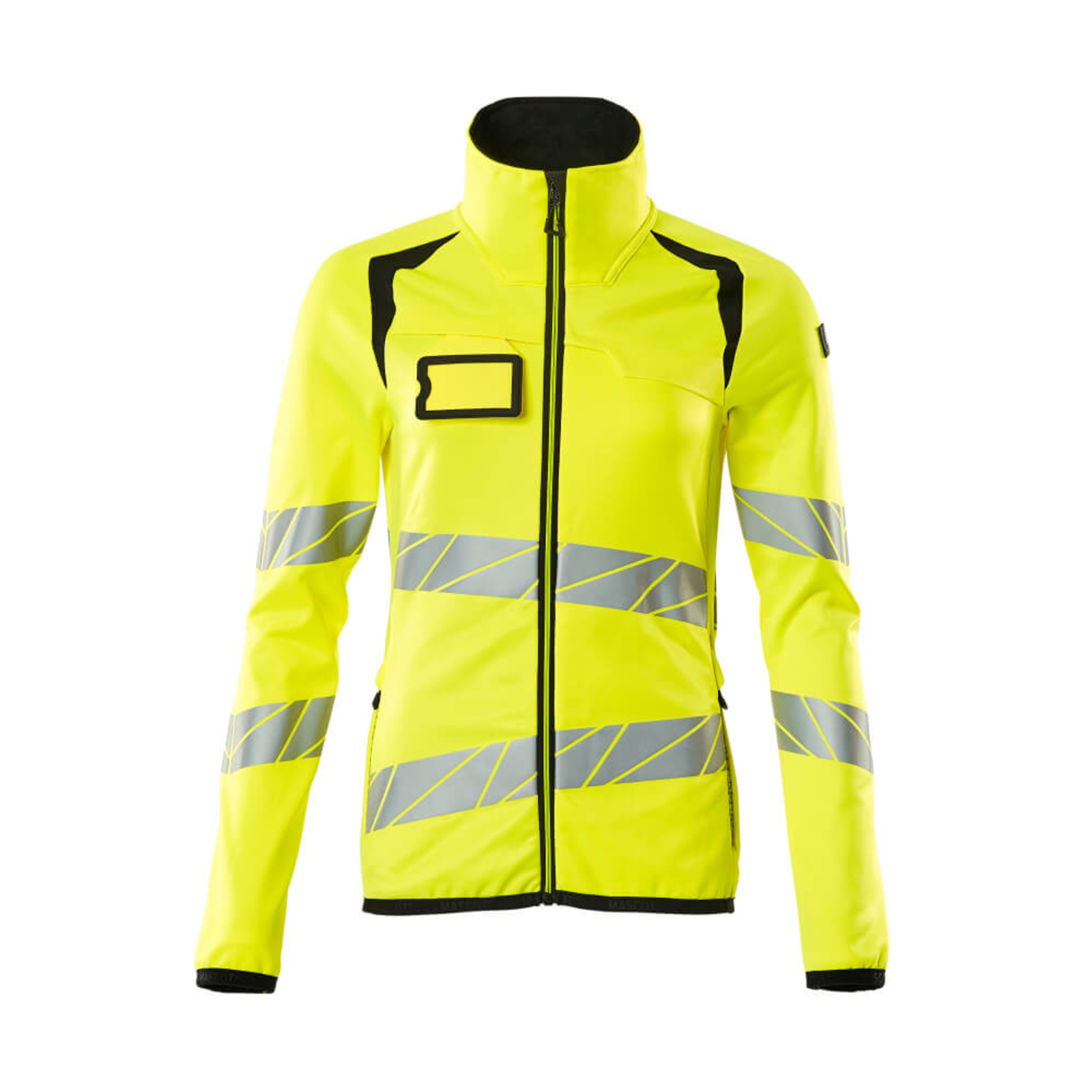 Pull polaire zippé ACCELERATE SAFE Hi-vis Jaune/Noir MASCOT - 19153-315-1709