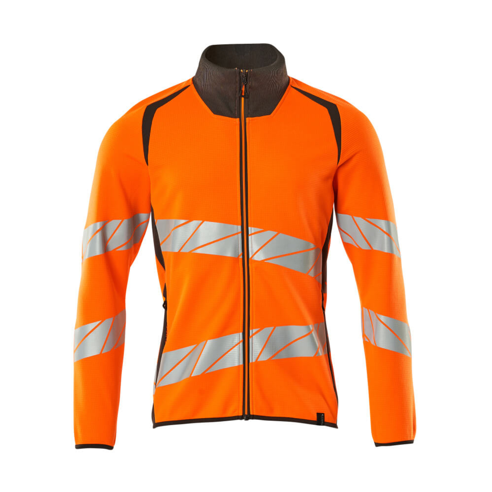 Sweatshirt zippé ACCELERATE SAFE Hi-vis Orange/Anthracite foncé MASCOT - 19184-781-1418