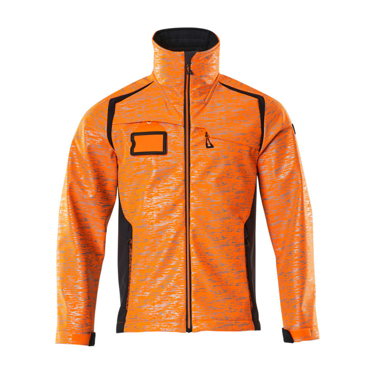 Veste Softshell ACCELERATE SAFE Hi-vis Orange/Marine foncé MASCOT - 19202-291-14010