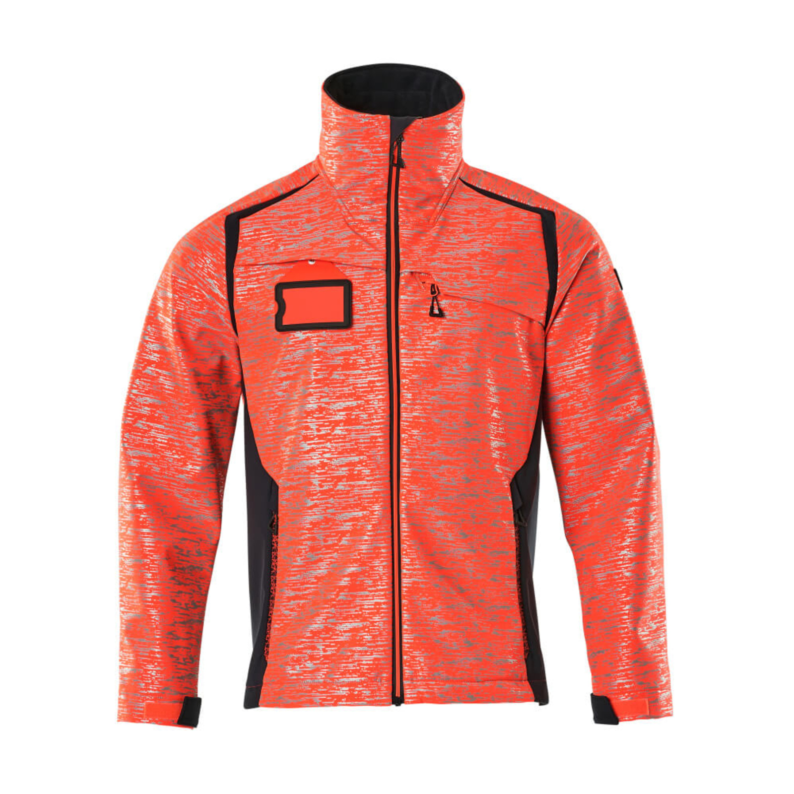 Veste Softshell ACCELERATE SAFE Hi-vis Rouge/Marine foncé MASCOT - 19202-291-22210