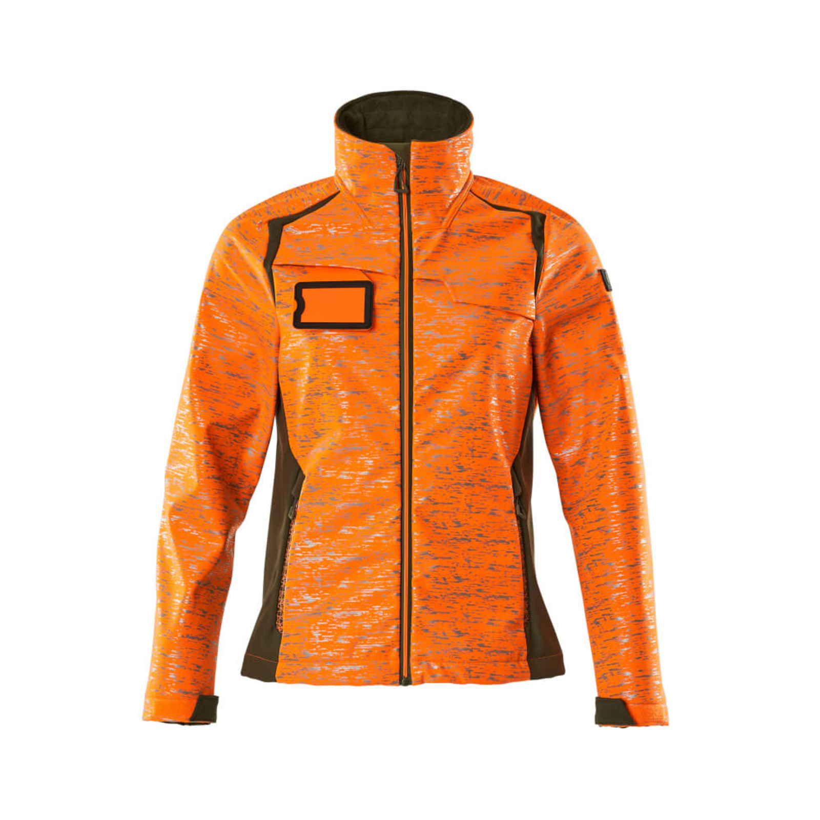 Veste Softshell ACCELERATE SAFE Hi-vis Orange/Vert mousse MASCOT - 19212-291-1433