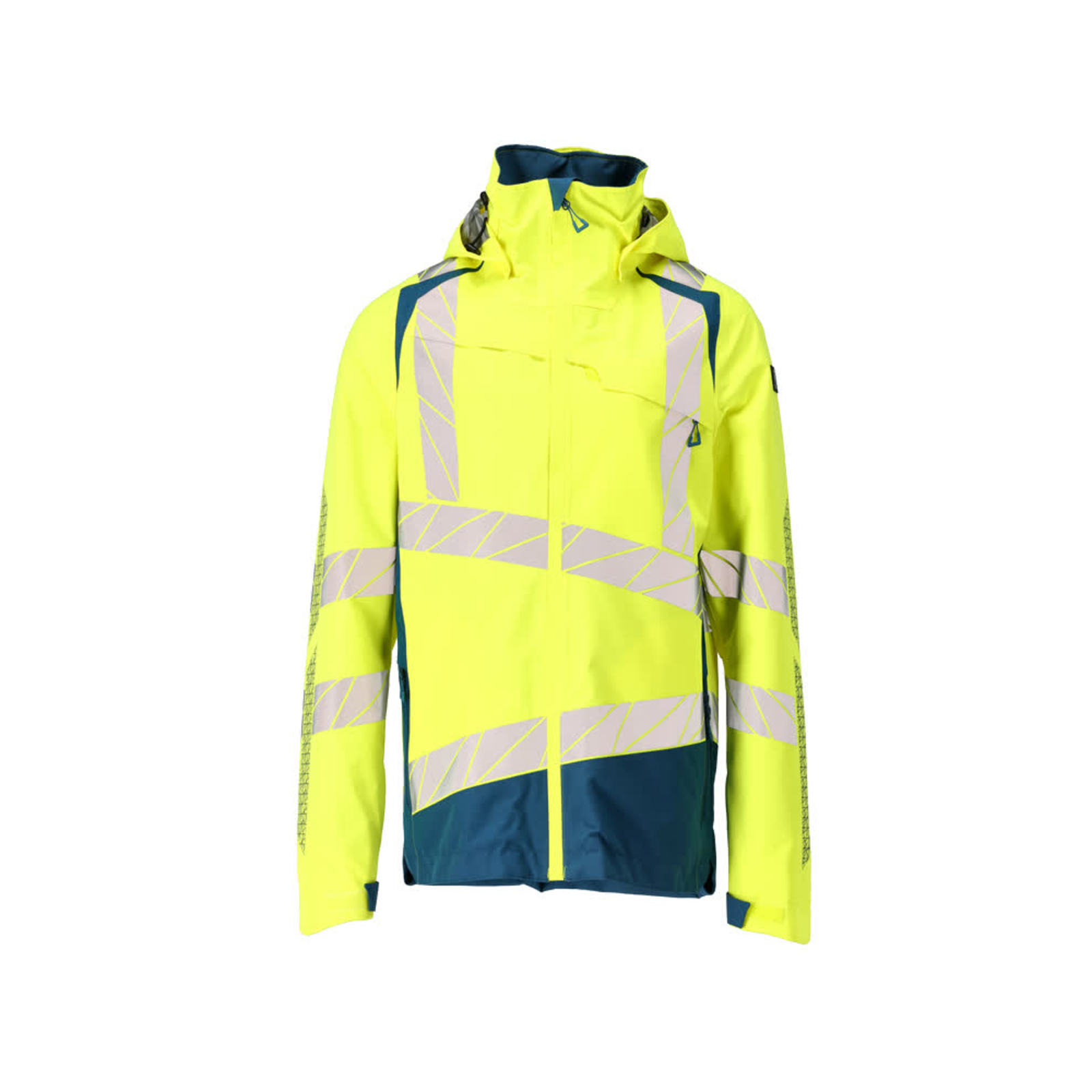 Veste d'extérieur ACCELERATE SAFE Hi-vis Jaune/Bleu pétrole foncé MASCOT - 19301-231-1744