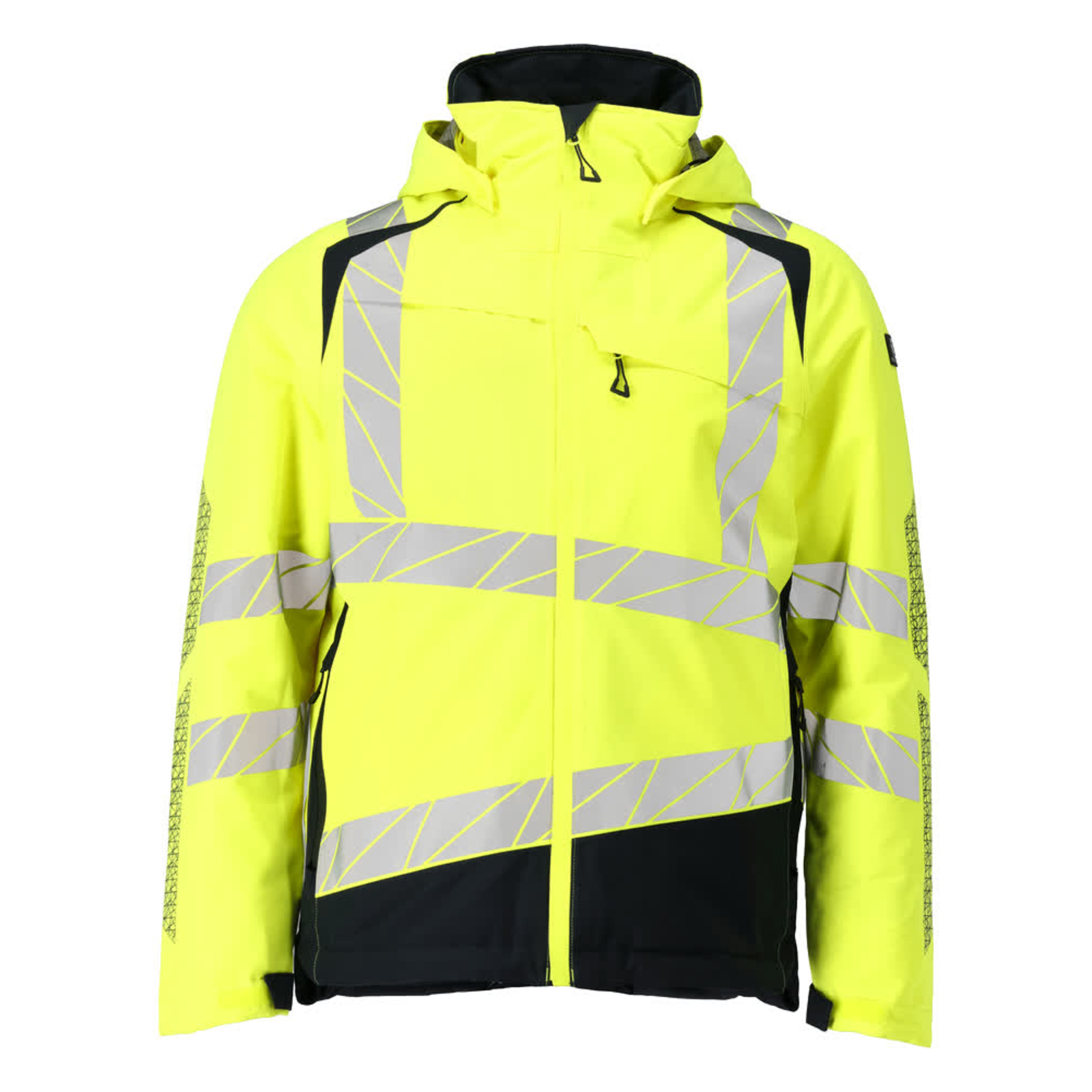 Veste grand froid ACCELERATE SAFE Hi-vis Jaune/Marine foncé MASCOT - 19335-231-17010