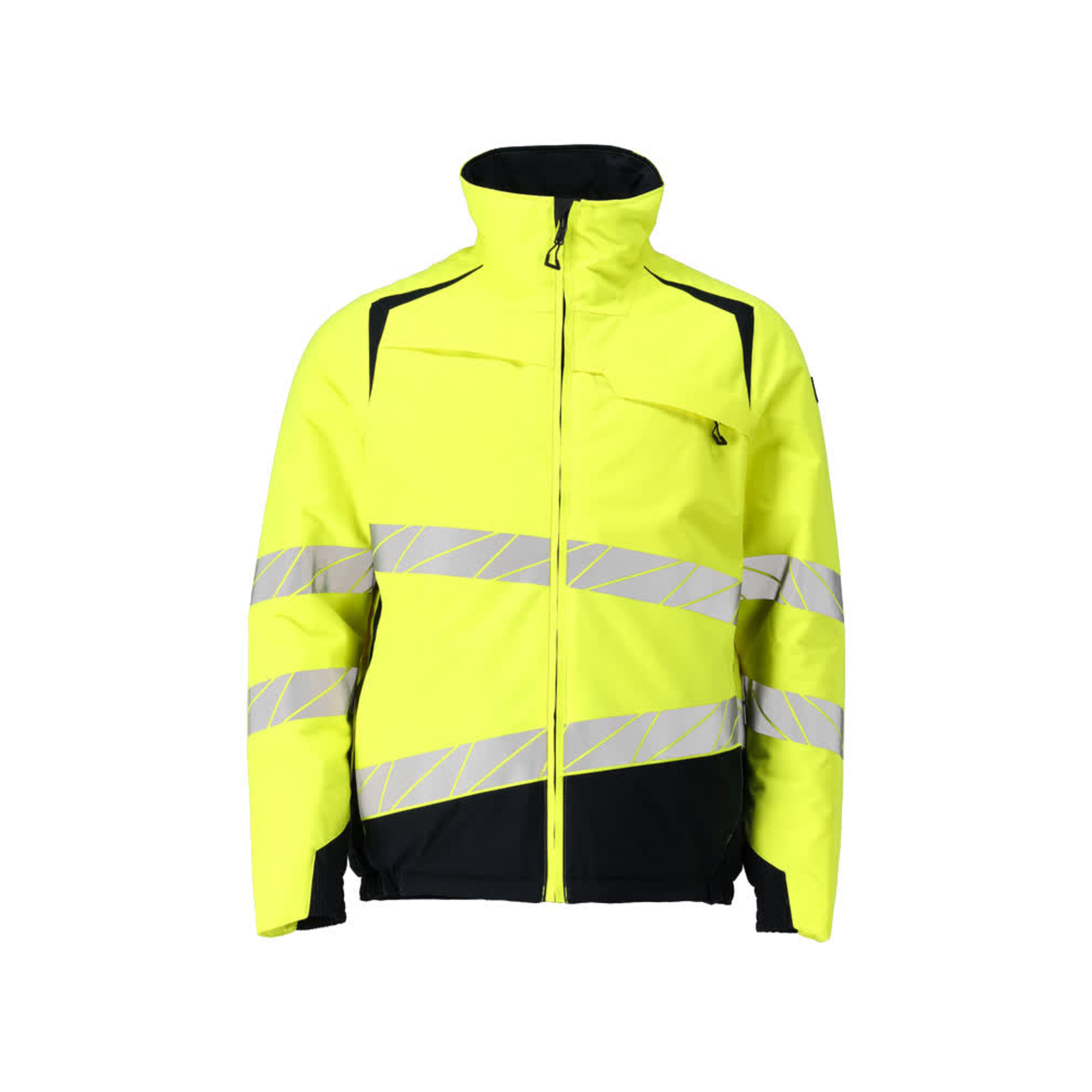 Veste grand froid ACCELERATE SAFE Hi-vis Jaune/Marine foncé MASCOT - 19435-231-17010