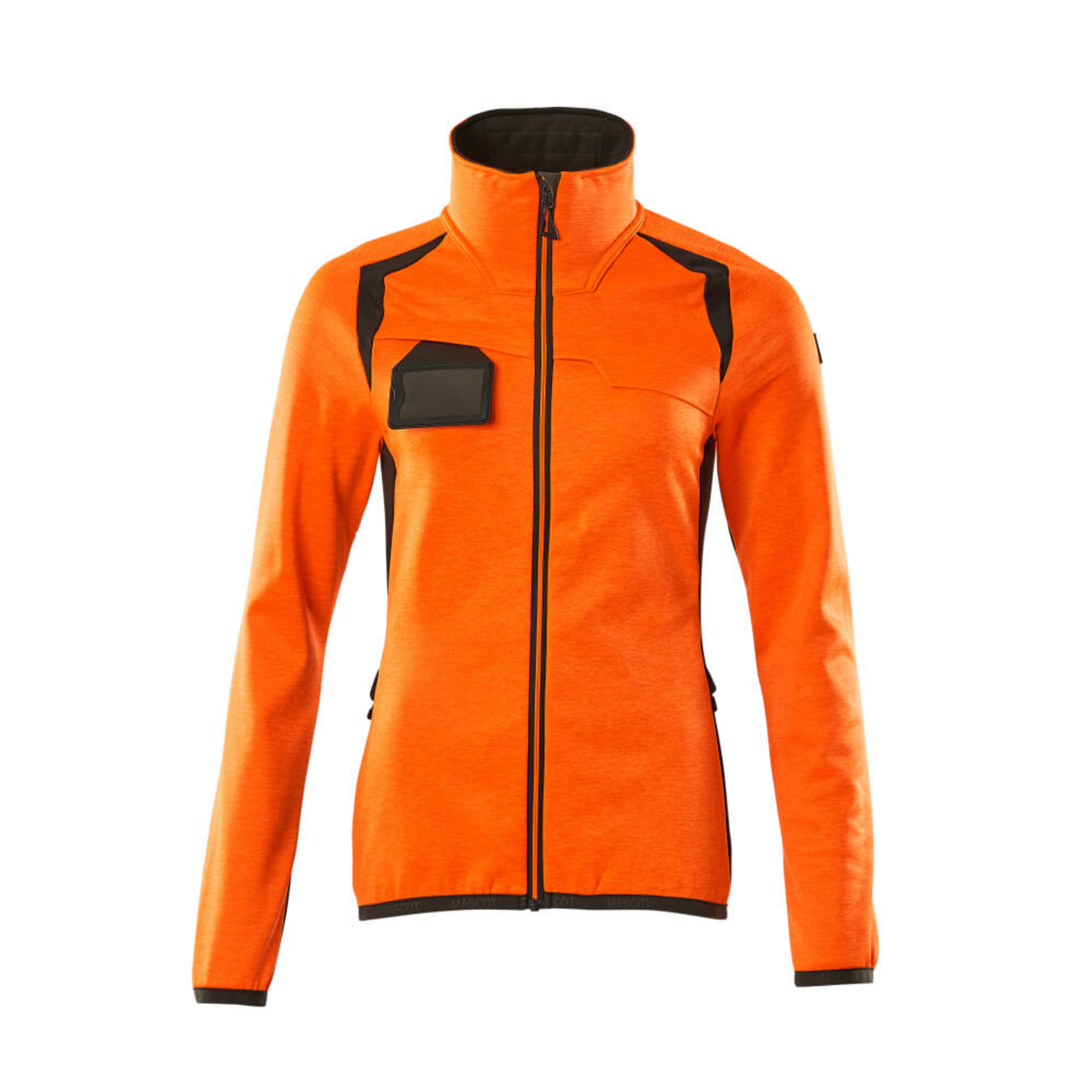 Pull polaire zippé ACCELERATE SAFE Hi-vis Orange/Anthracite foncé MASCOT - 19453-316-1418