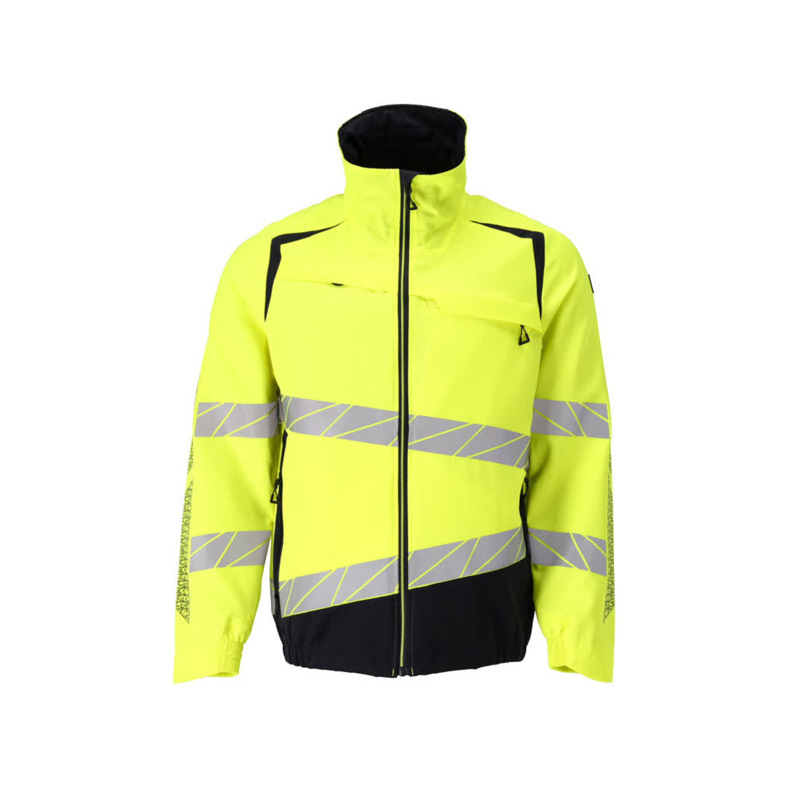 Veste ACCELERATE SAFE Hi-vis Jaune/Marine foncé MASCOT - 19509-236-17010