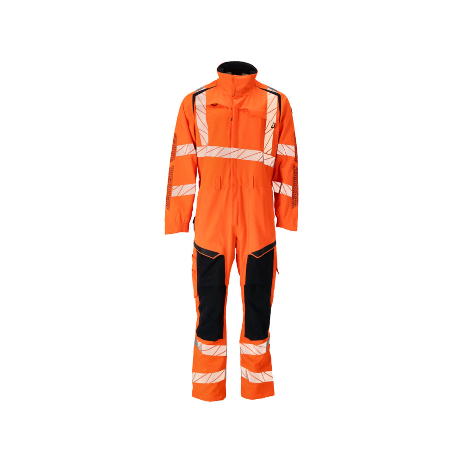 Combinaison avec poches genouillères ACCELERATE SAFE Hi-vis Orange/Marine foncé MASCOT - 19519-236-14010
